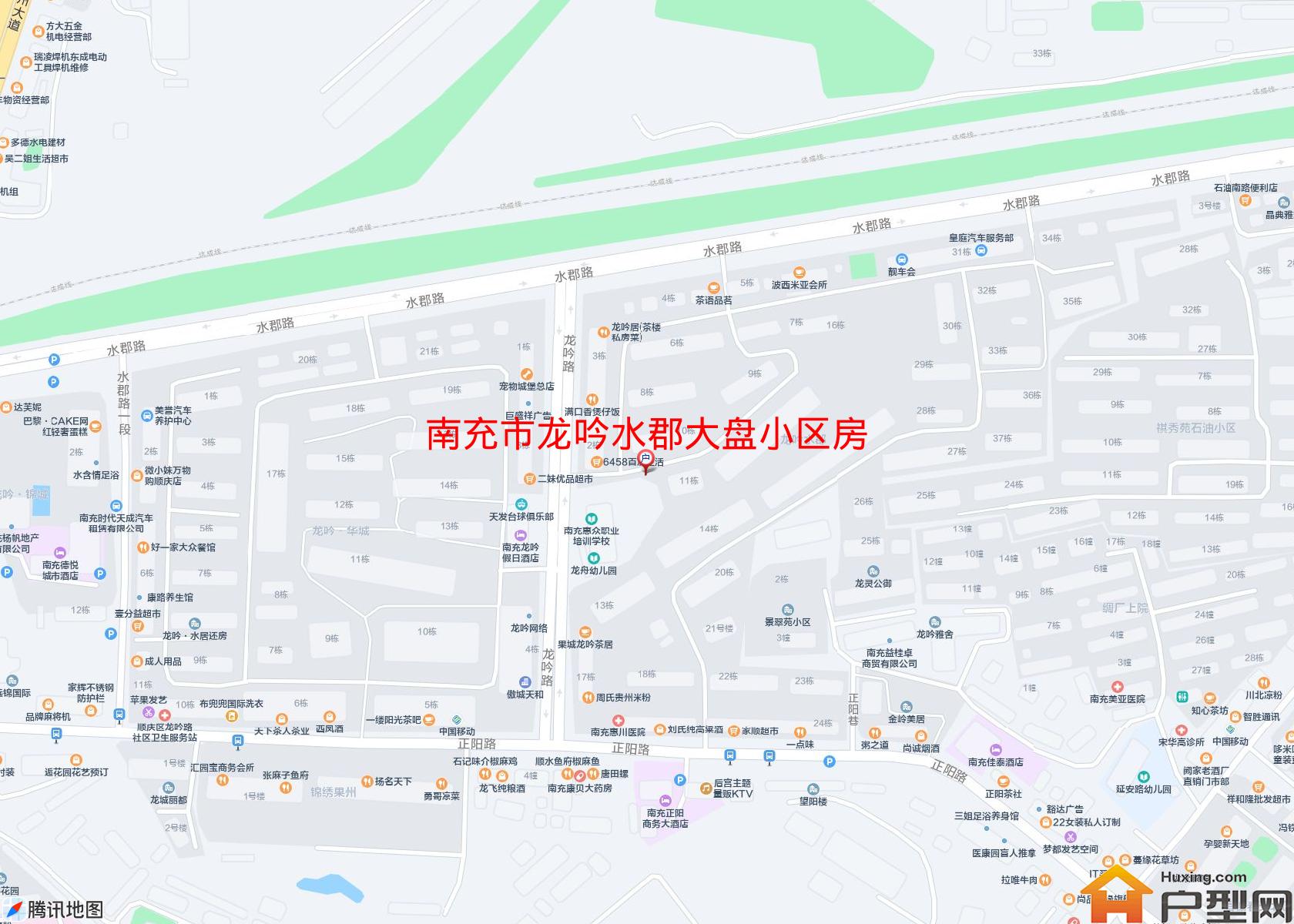 龙吟水郡大盘小区房小区 - 户型网
