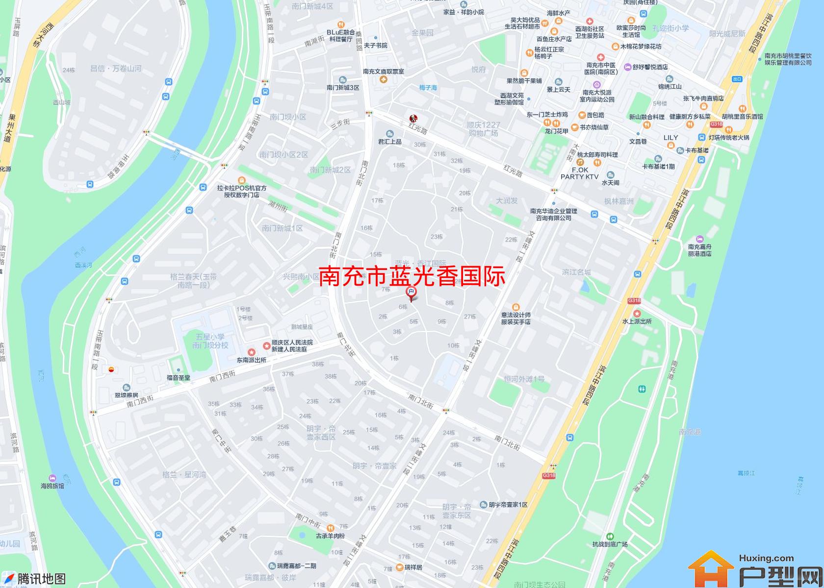 蓝光香国际小区 - 户型网