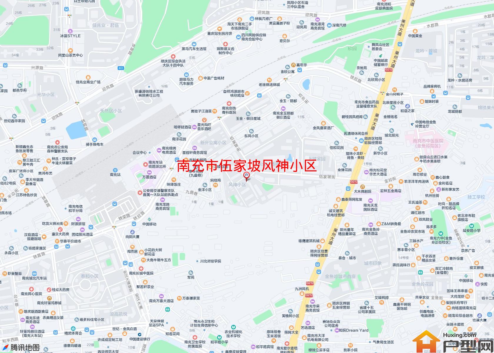 伍家坡风神小区小区 - 户型网