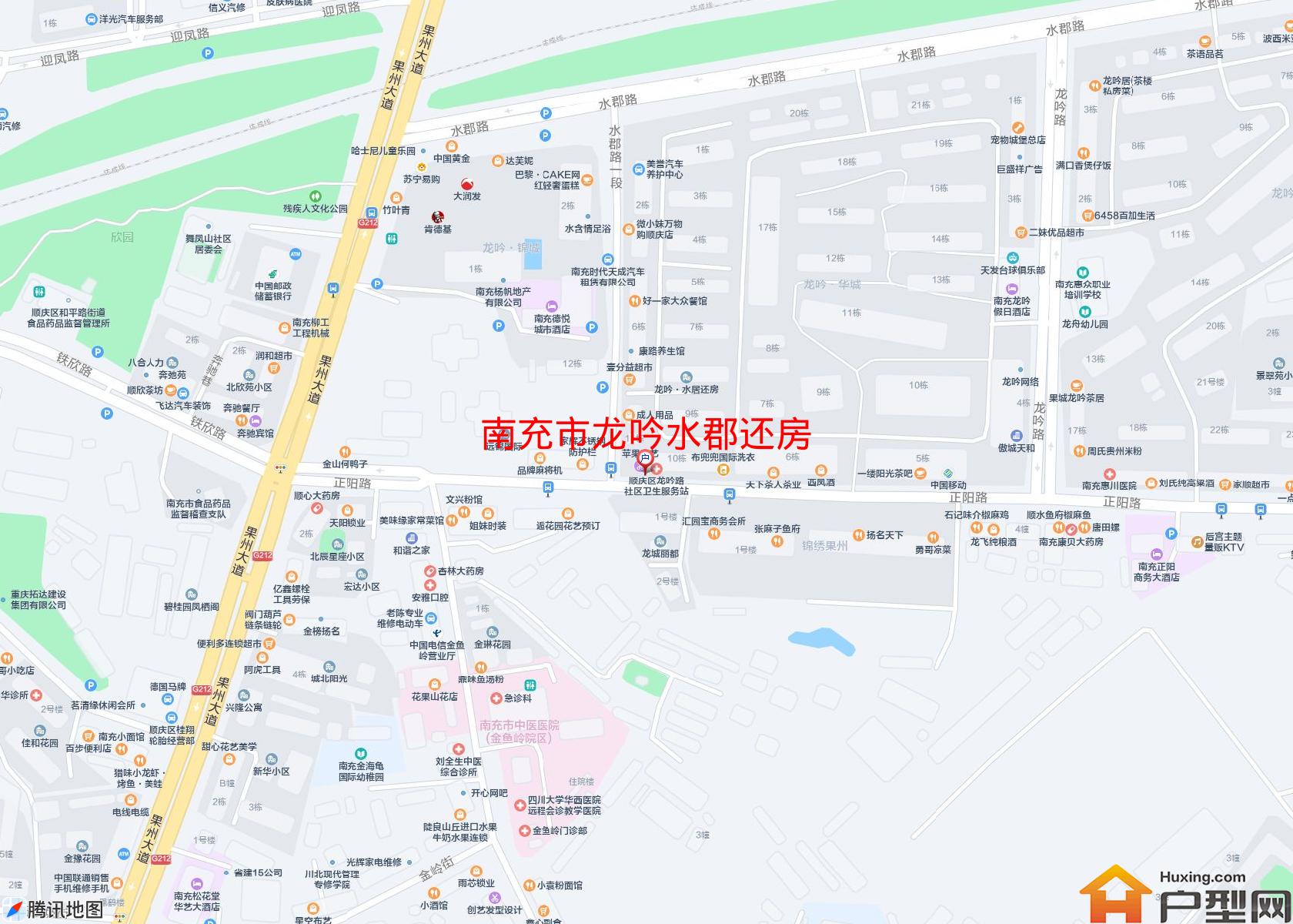 龙吟水郡还房小区 - 户型网