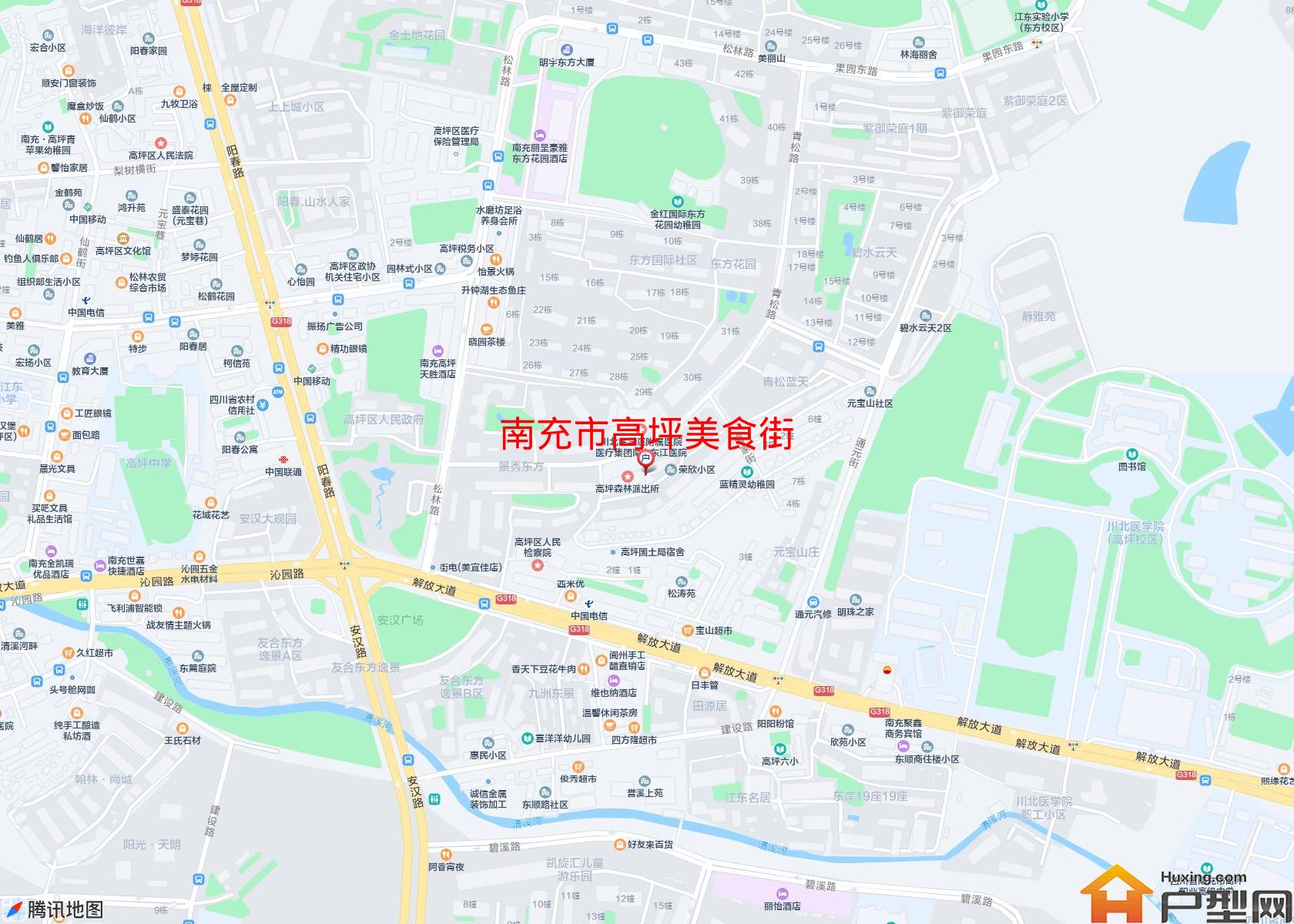 高坪美食街小区 - 户型网