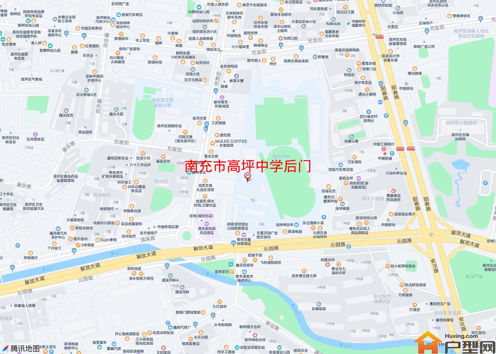 高坪中学后门小区 - 户型网