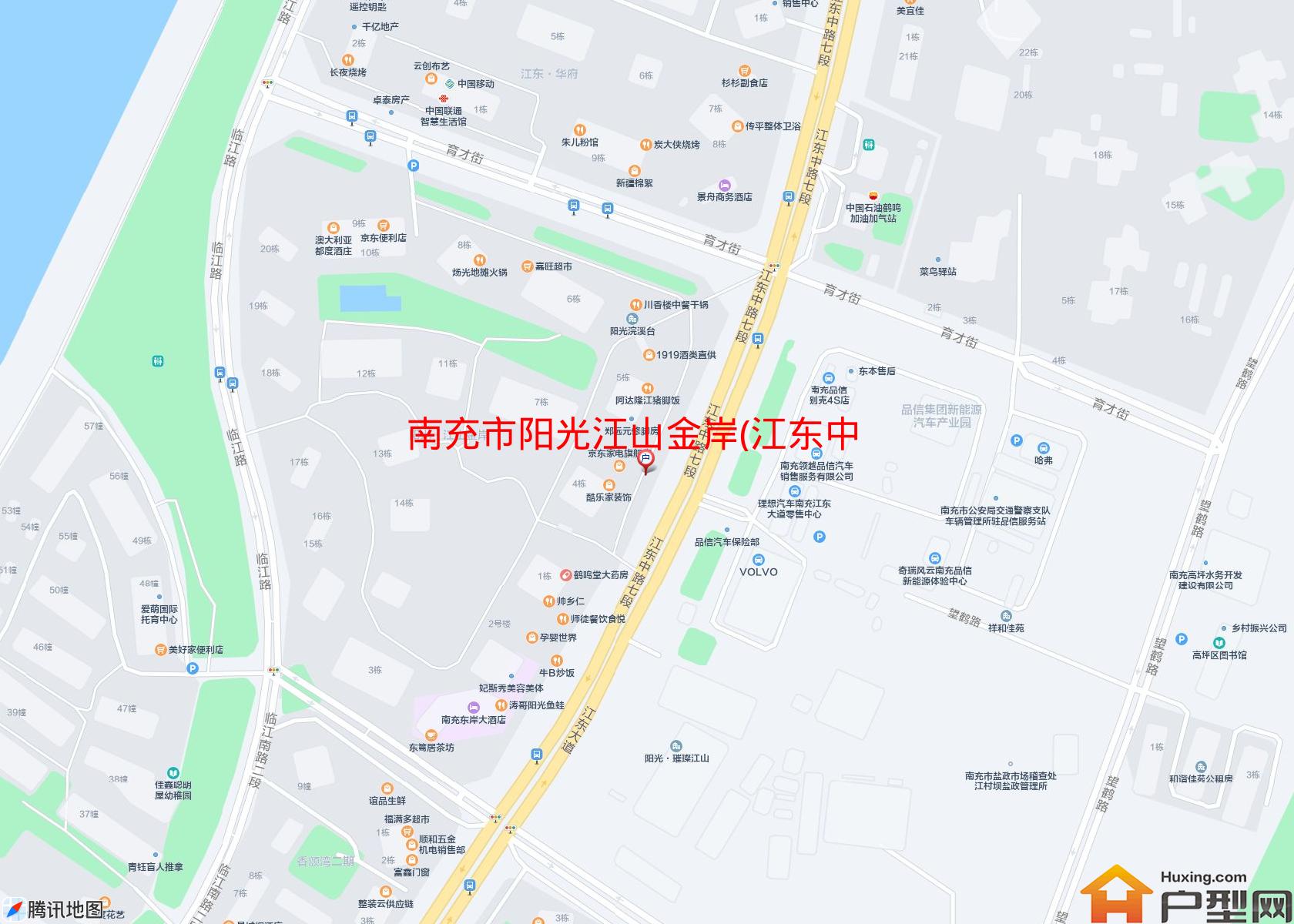 阳光江山金岸(江东中路7段429号)小区 - 户型网