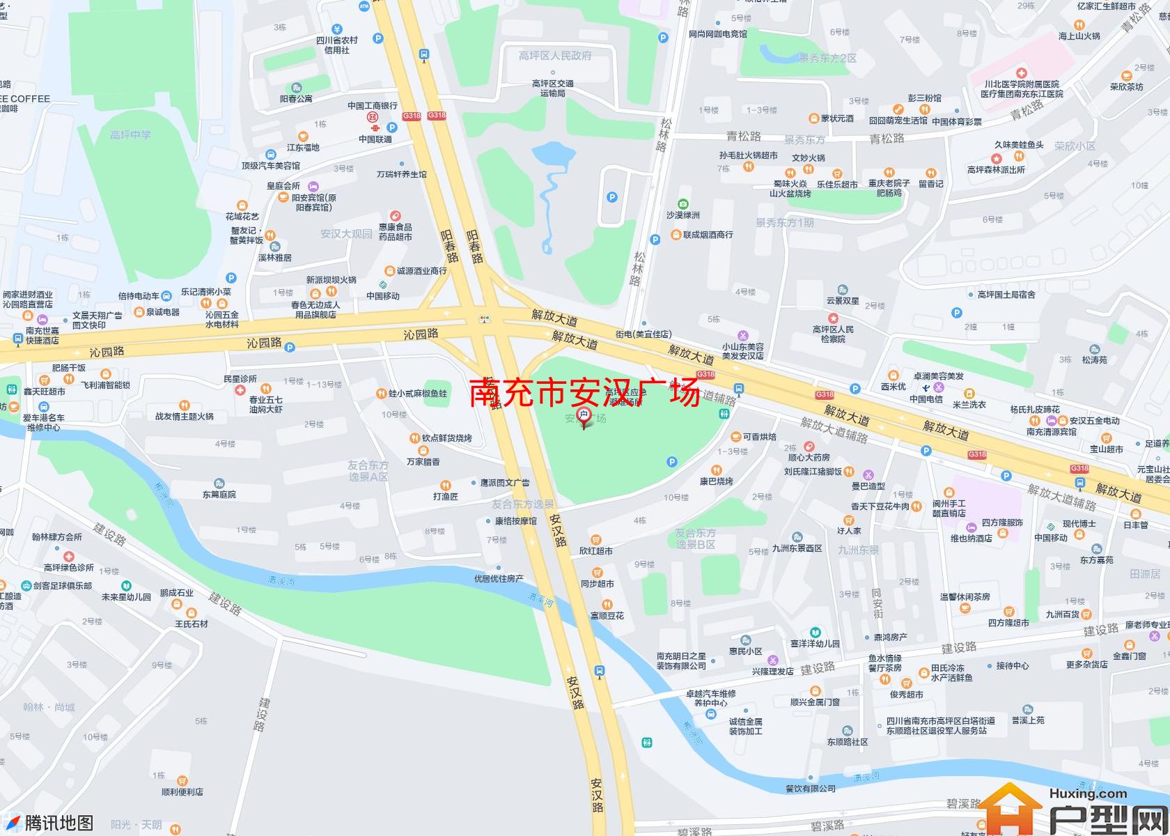 安汉广场小区 - 户型网