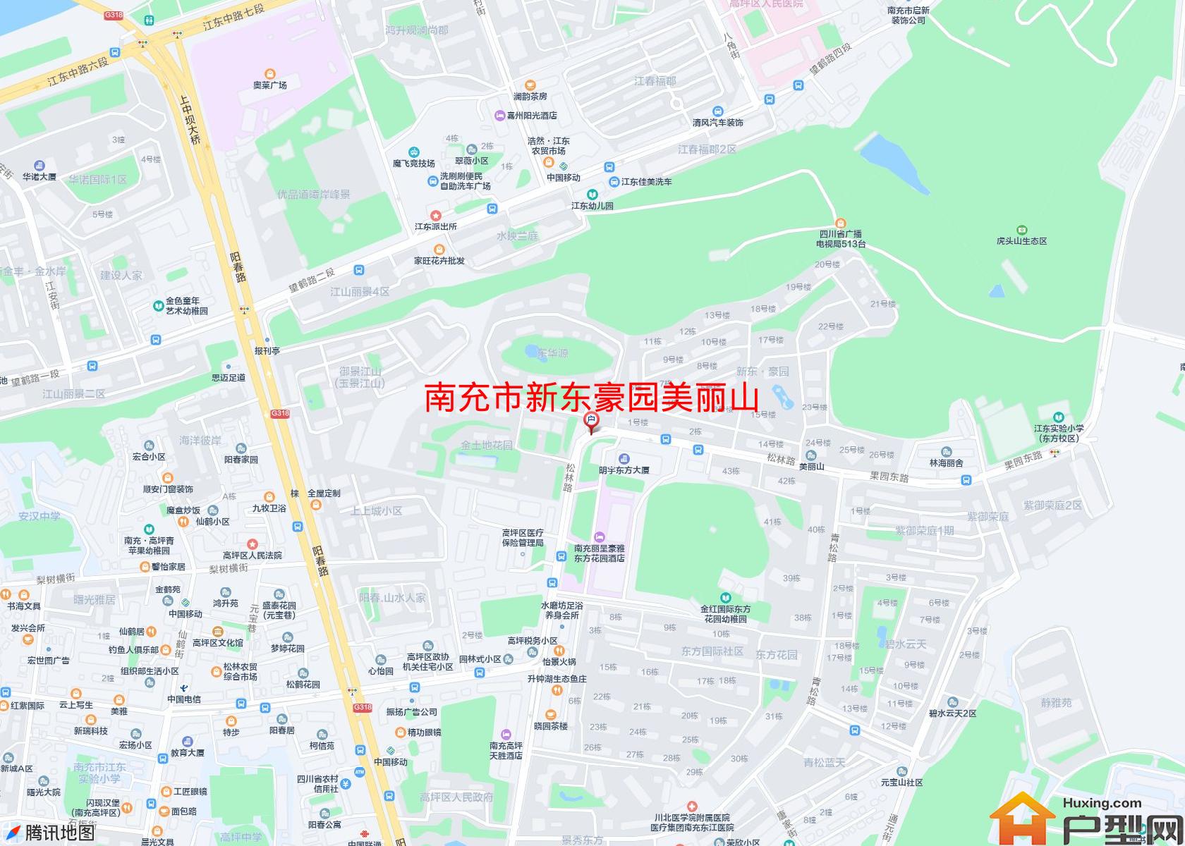 新东豪园美丽山小区 - 户型网