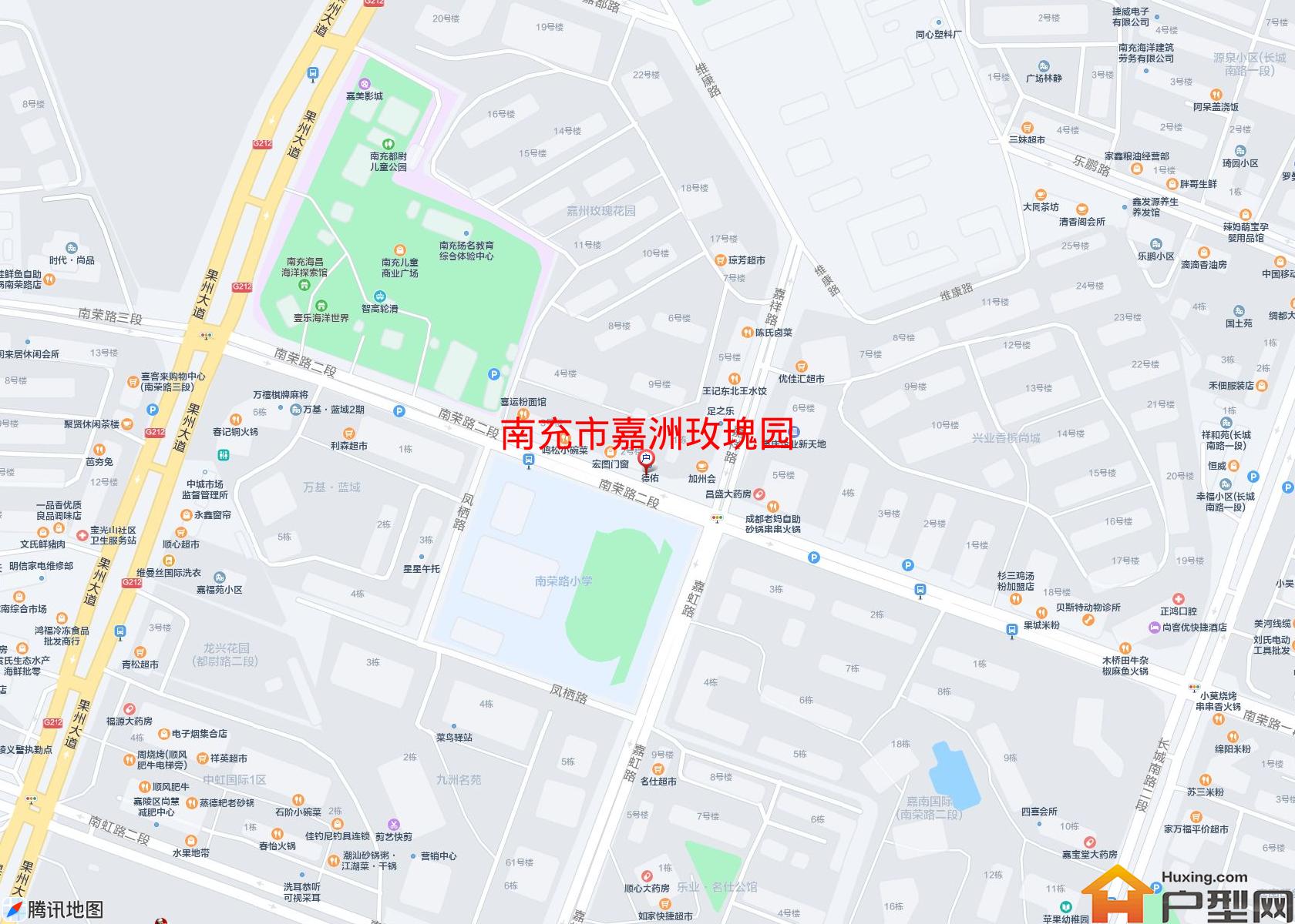嘉洲玫瑰园小区 - 户型网