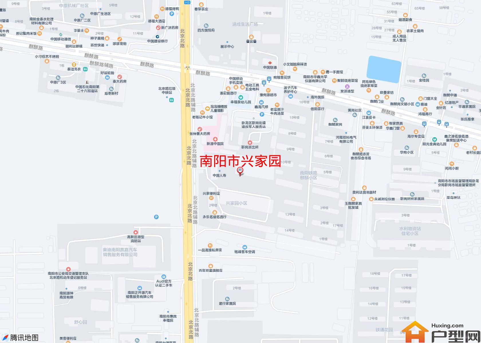 兴家园小区 - 户型网