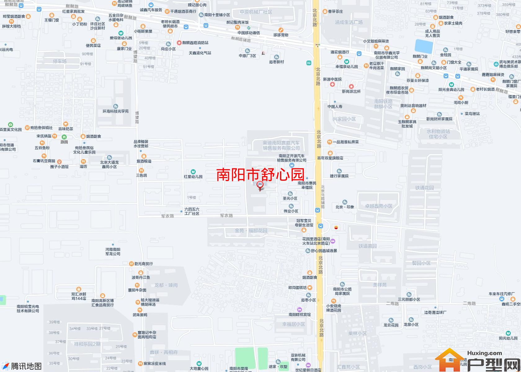 舒心园小区 - 户型网