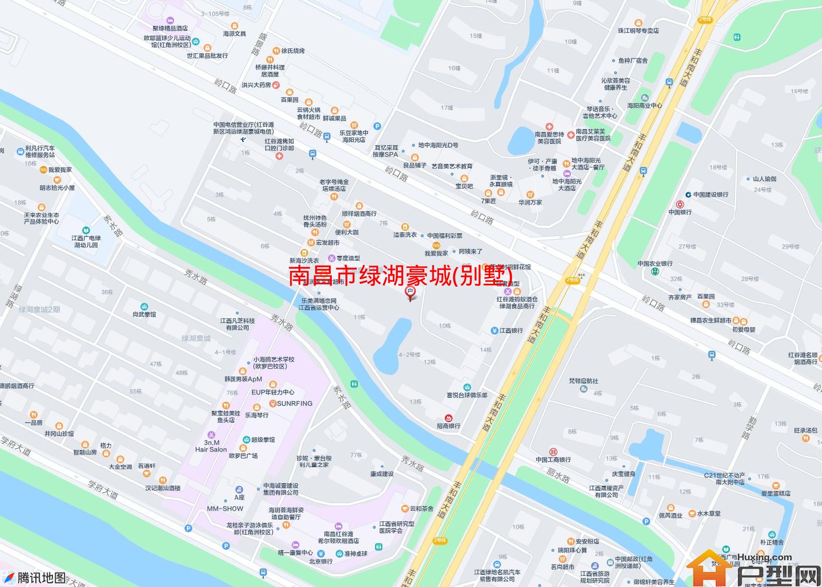绿湖豪城(别墅)小区 - 户型网