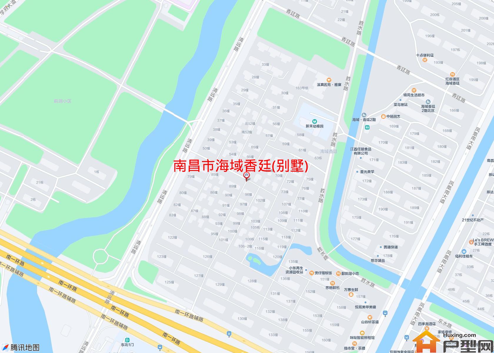 海域香廷(别墅)小区 - 户型网