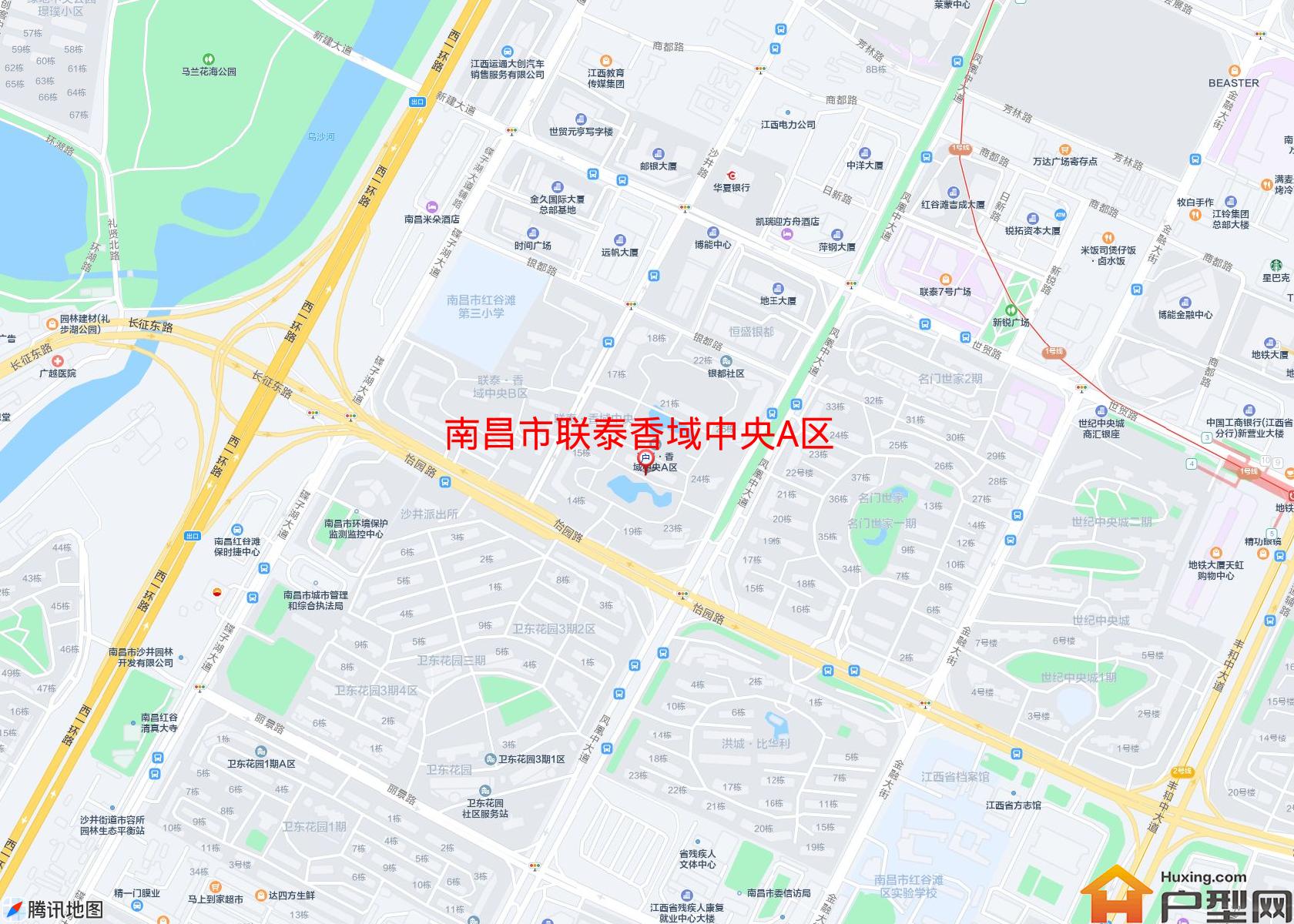 联泰香域中央A区小区 - 户型网
