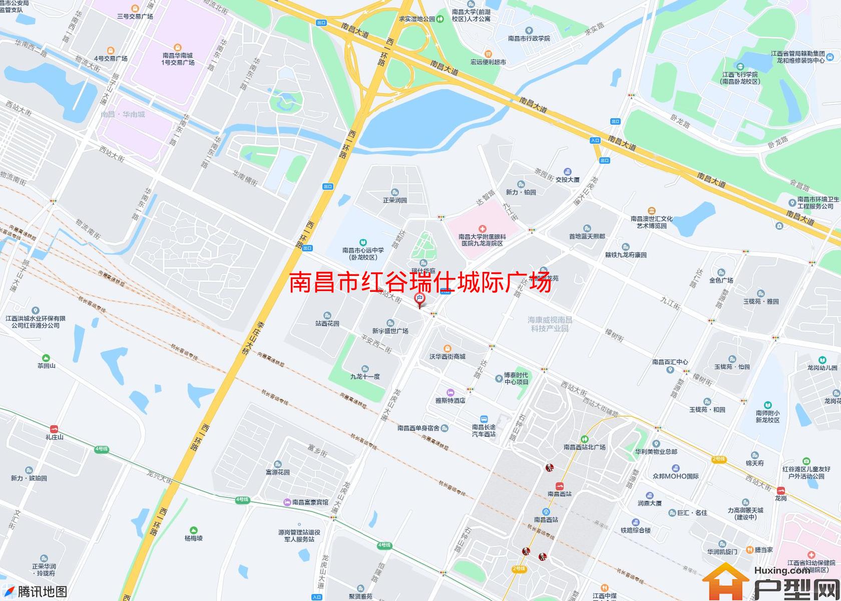 红谷瑞仕城际广场小区 - 户型网