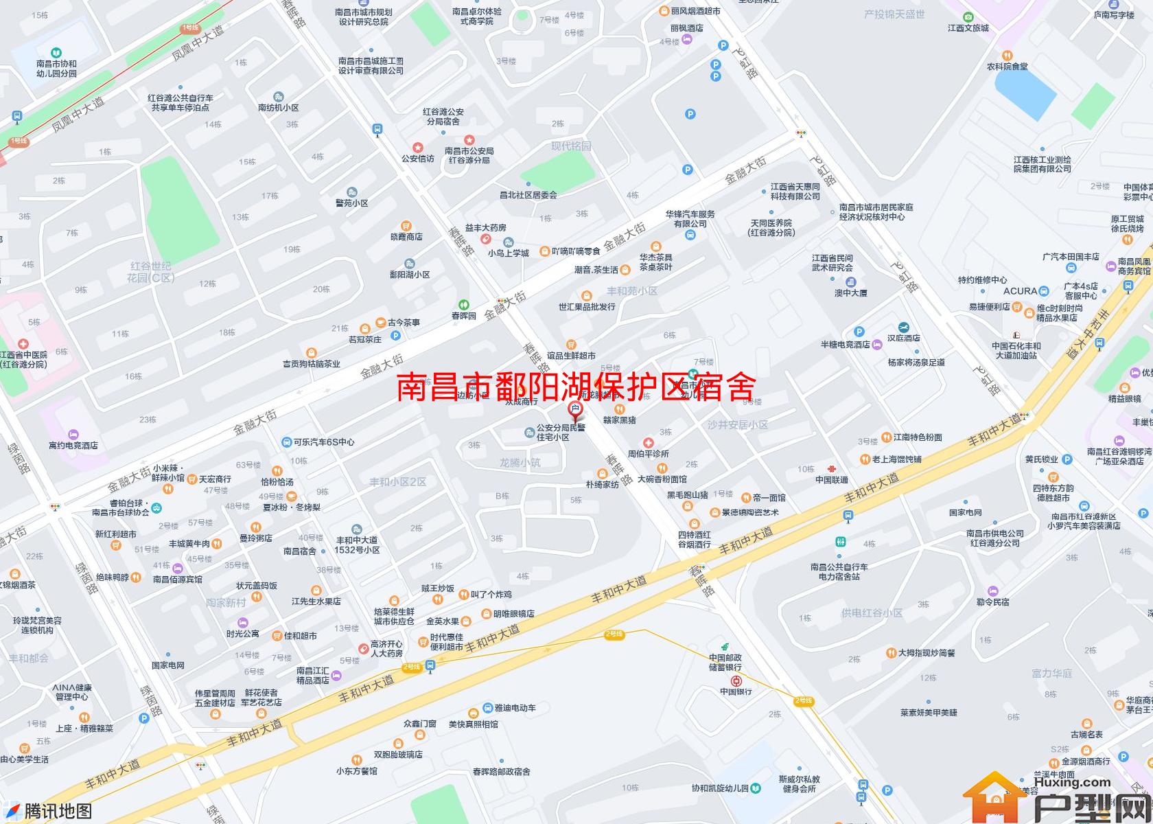 鄱阳湖保护区宿舍小区 - 户型网