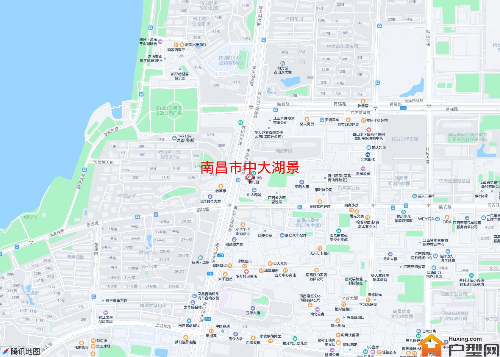 中大湖景小区 - 户型网