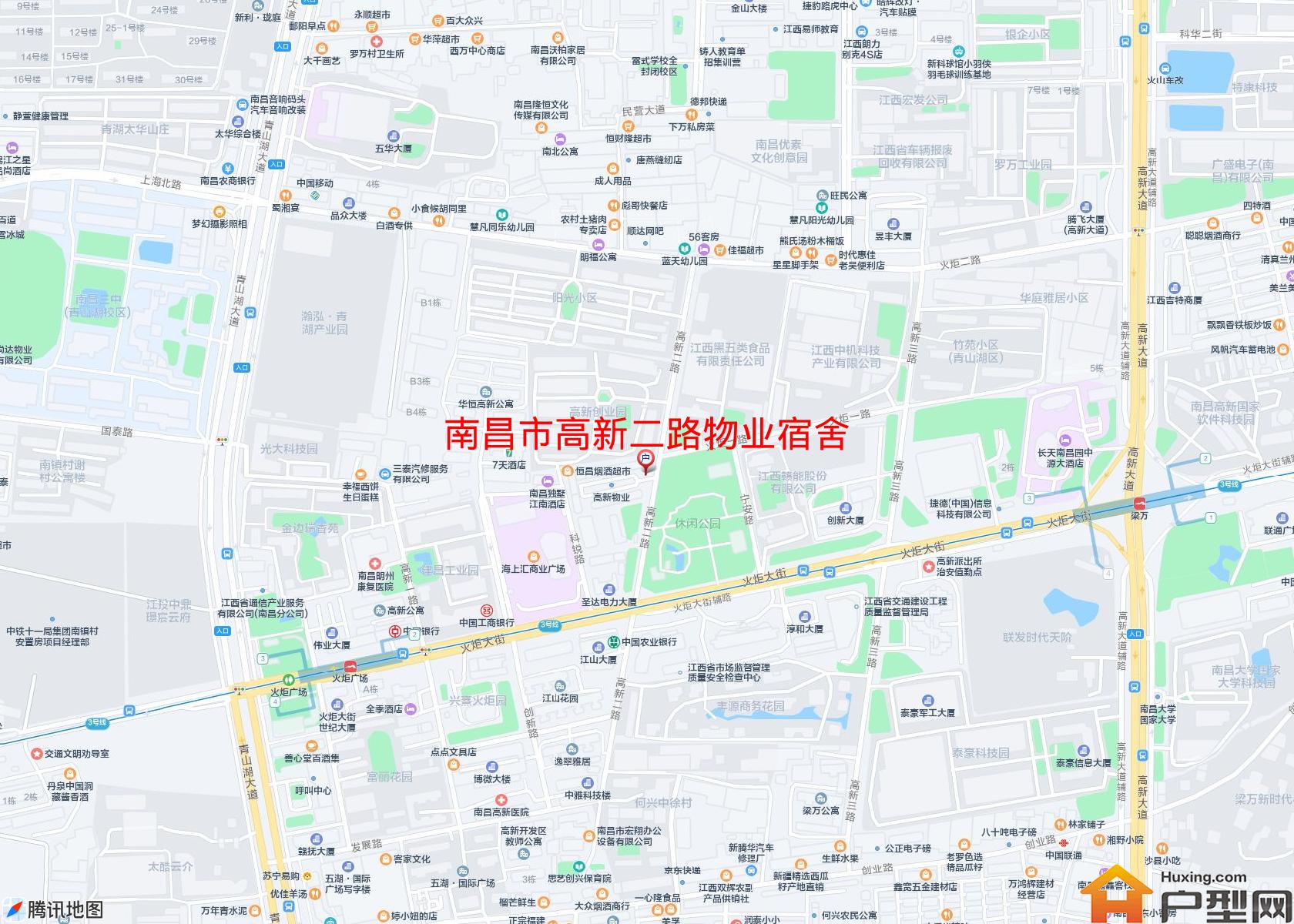 高新二路物业宿舍小区 - 户型网
