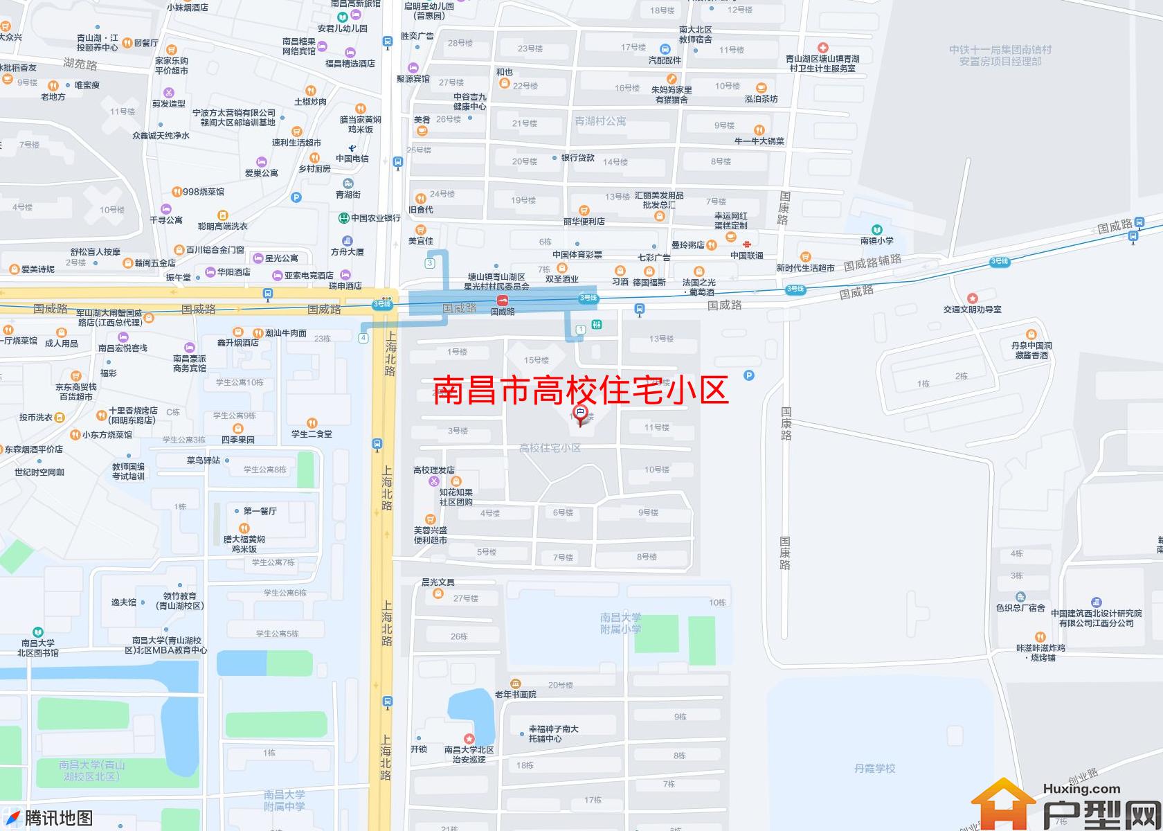 高校住宅小区小区 - 户型网