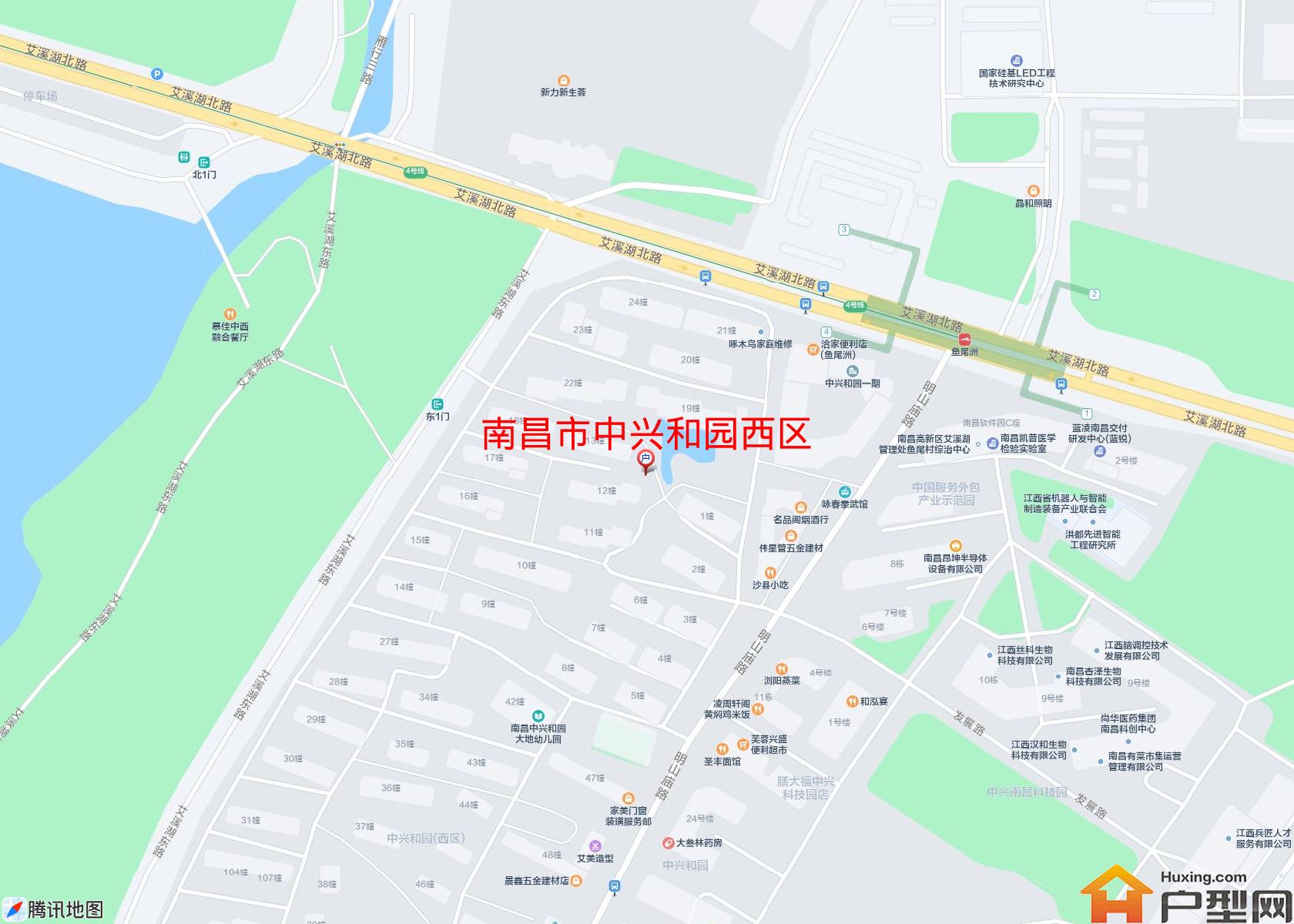 中兴和园西区小区 - 户型网