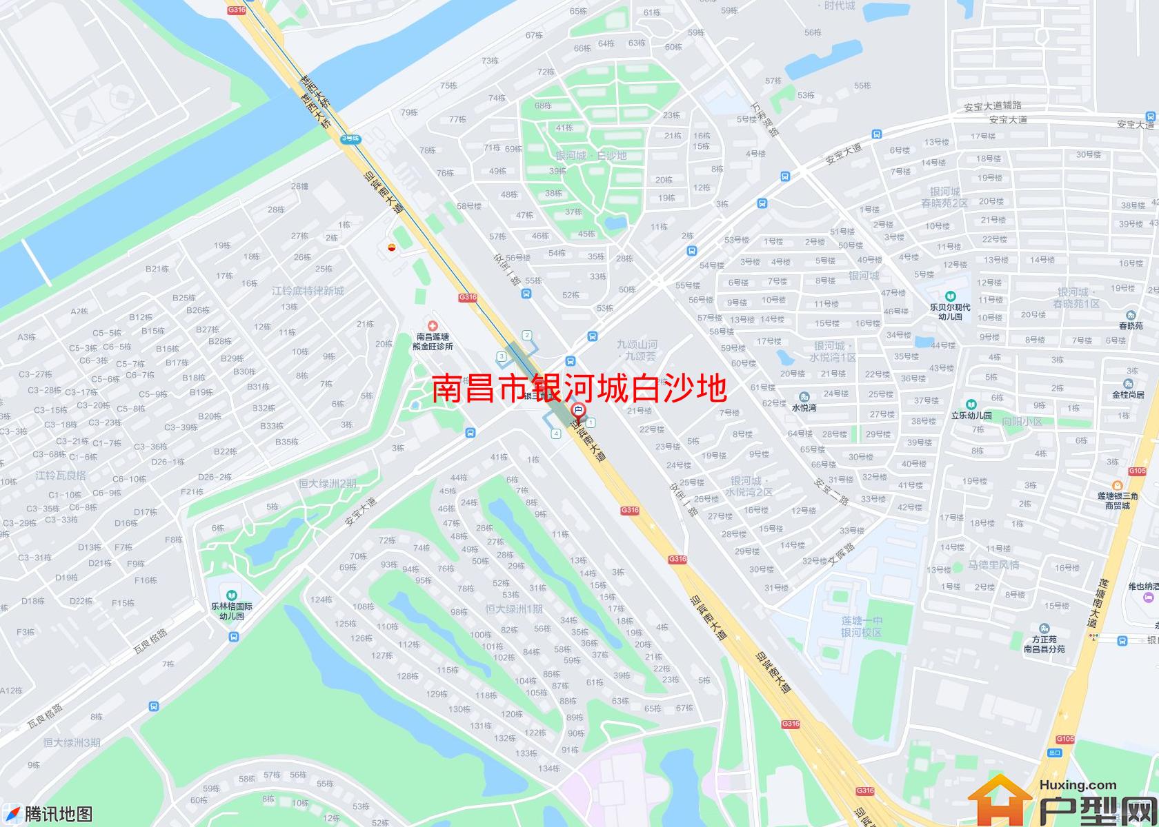 银河城白沙地小区 - 户型网