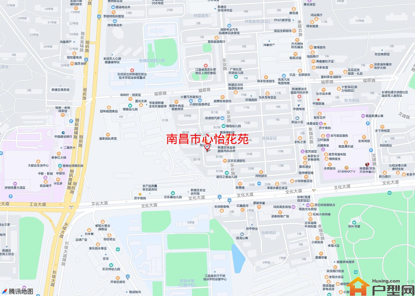 心怡花苑小区 - 户型网