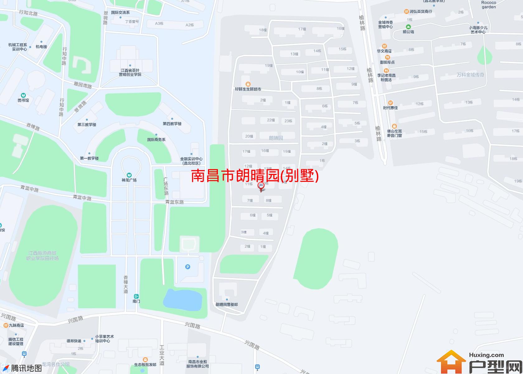 朗晴园(别墅)小区 - 户型网