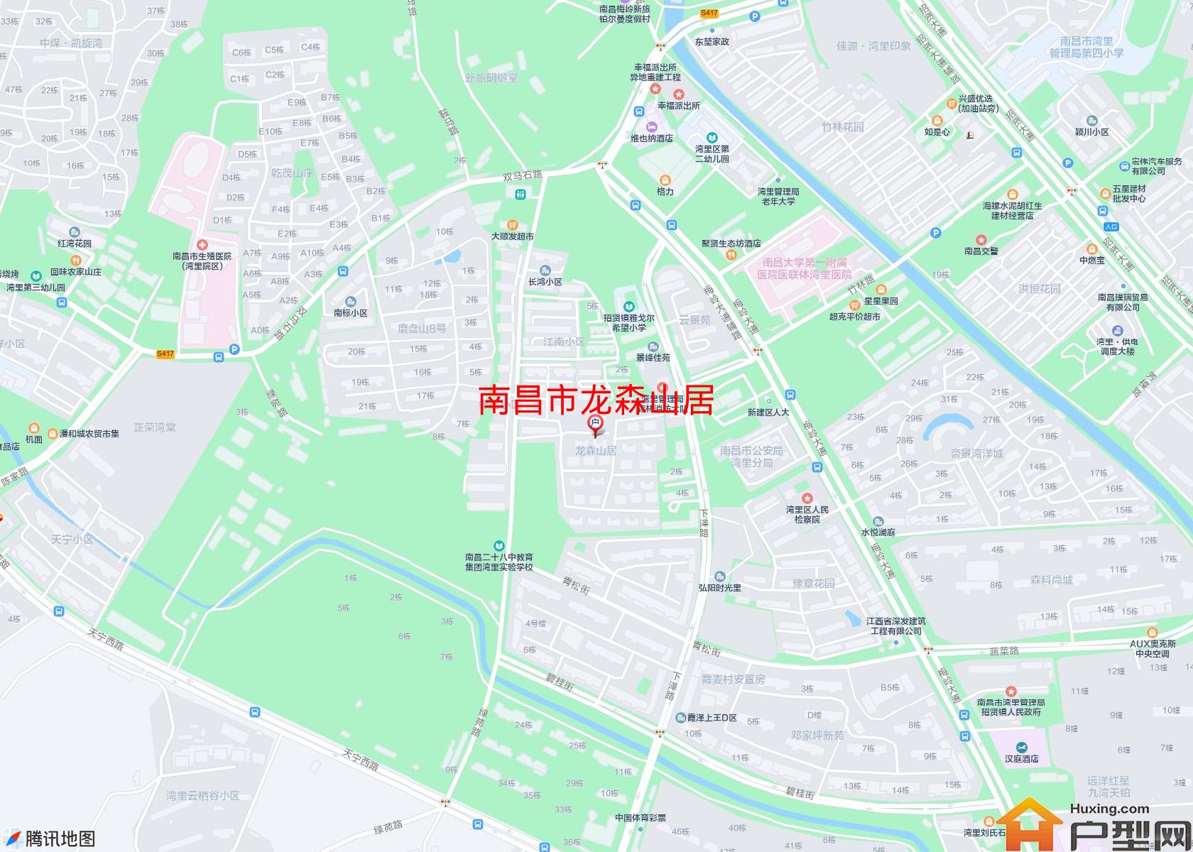 龙森山居小区 - 户型网