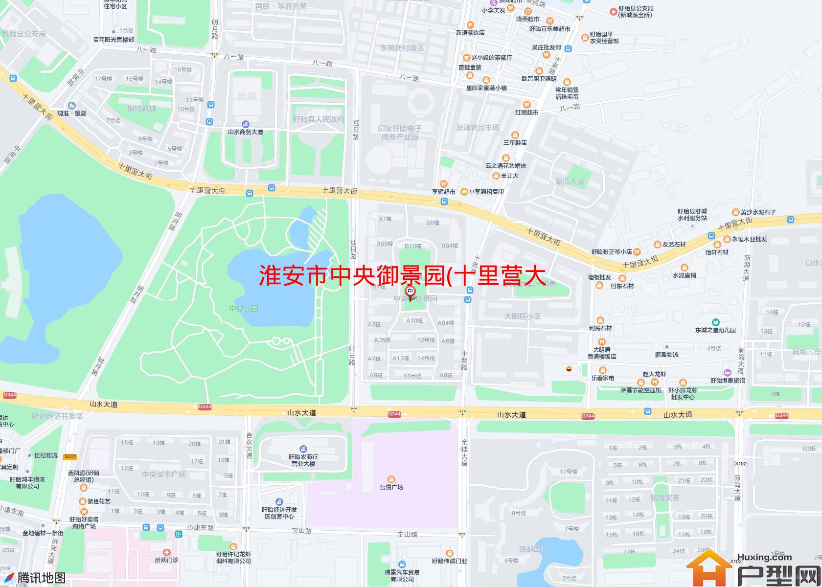 中央御景园(十里营大街)小区 - 户型网