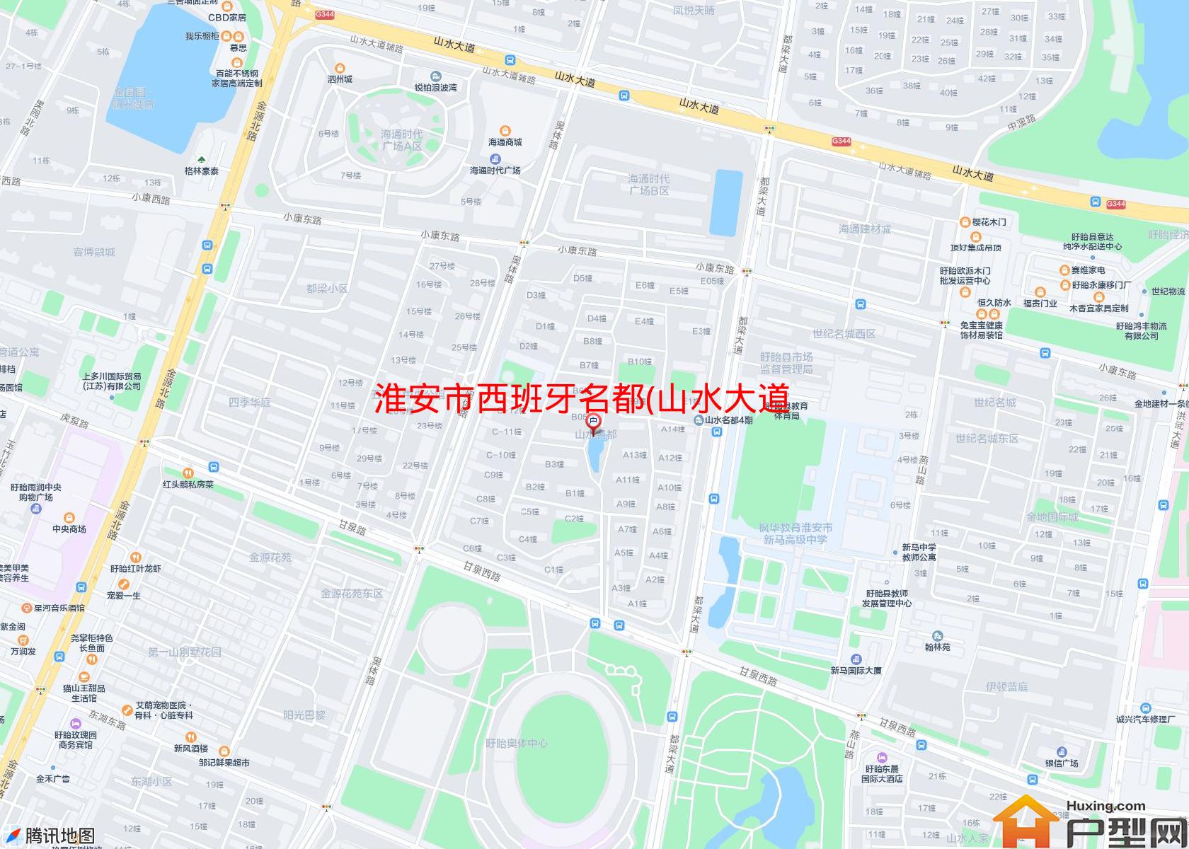 西班牙名都(山水大道101号)小区 - 户型网