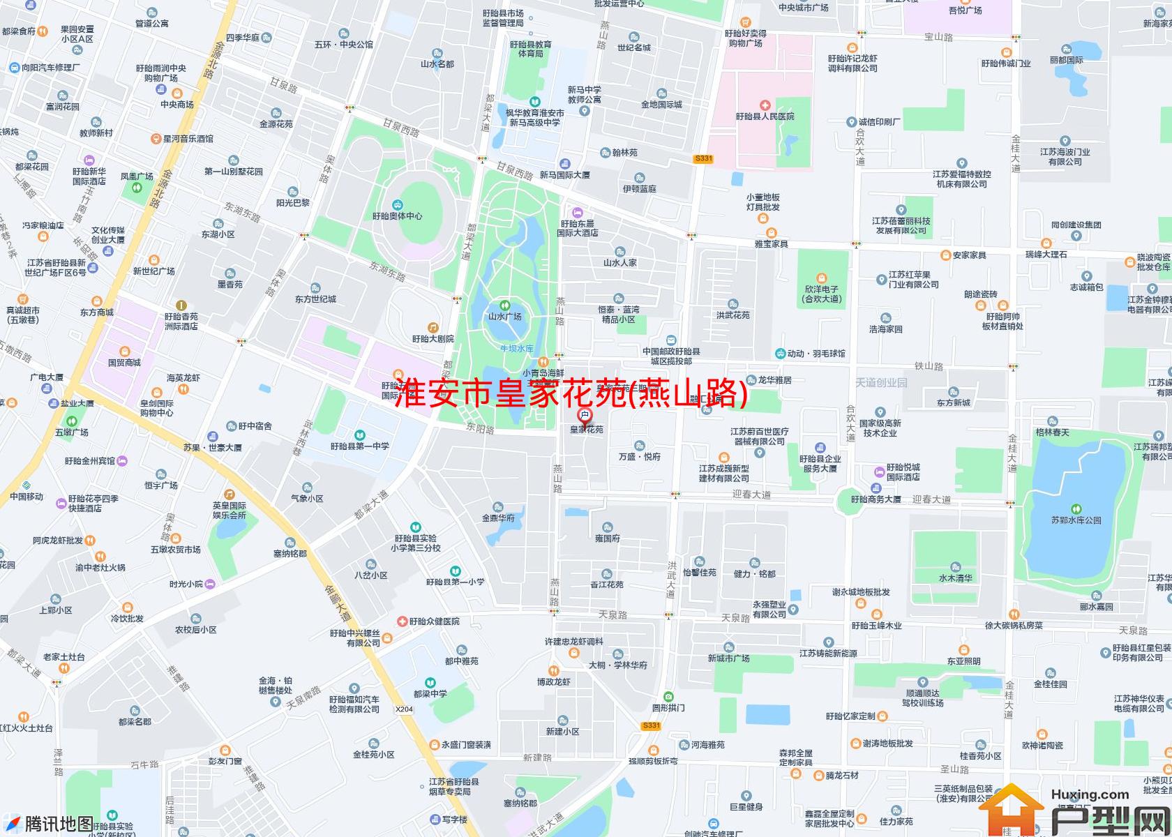 皇家花苑(燕山路)小区 - 户型网