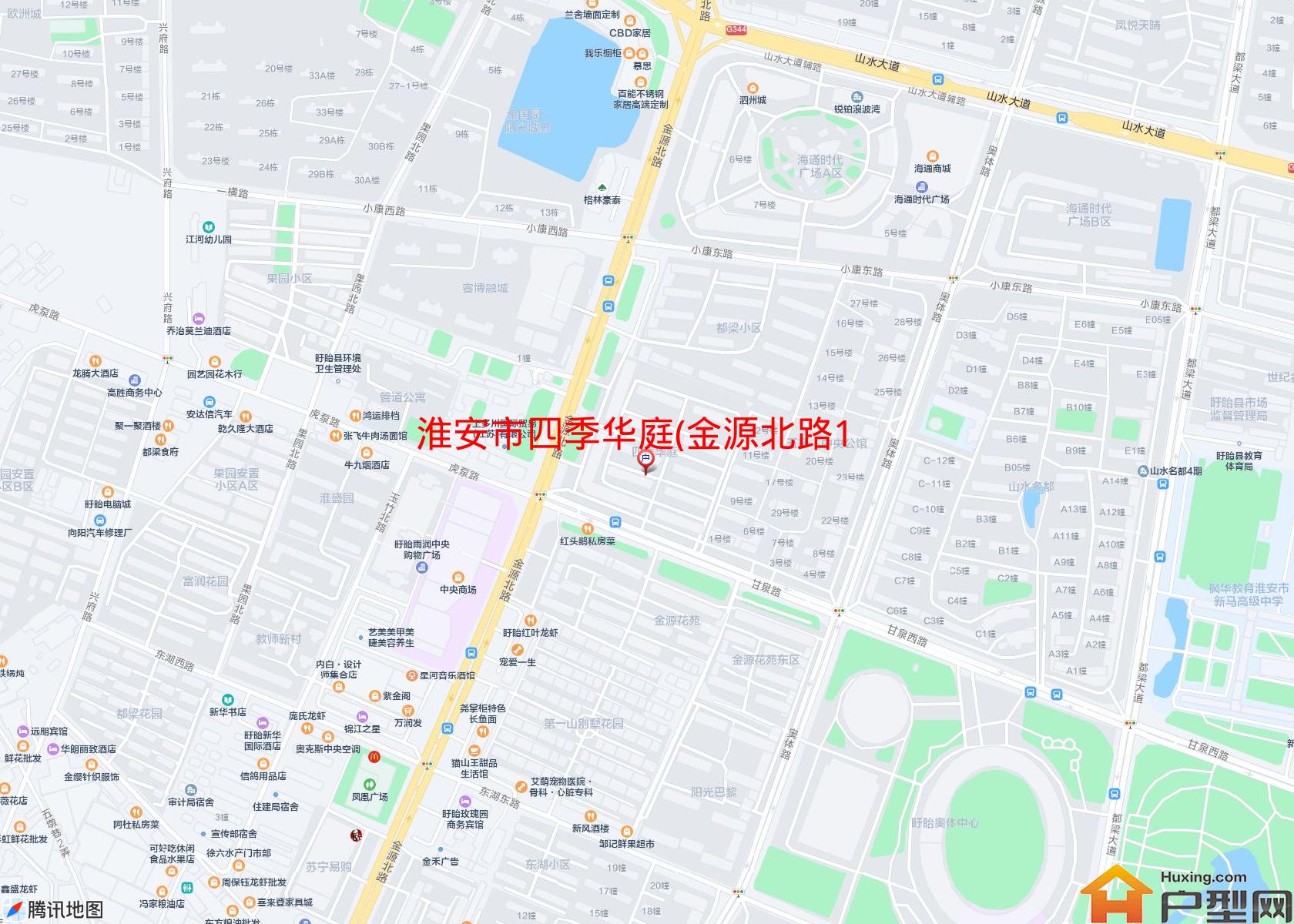 四季华庭(金源北路13号)小区 - 户型网