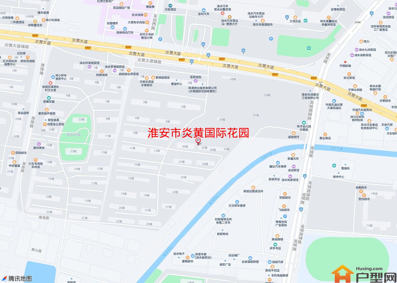 炎黄国际花园小区 - 户型网