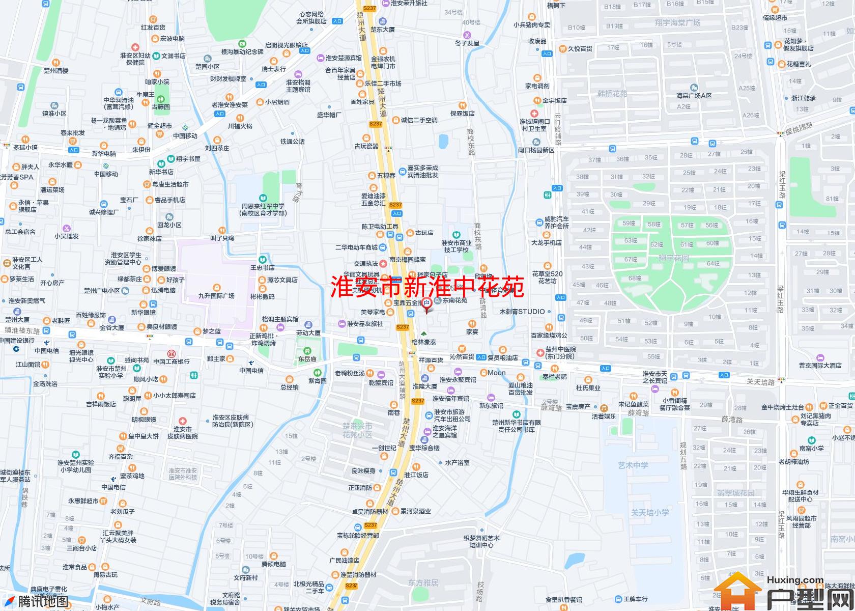 新淮中花苑小区 - 户型网
