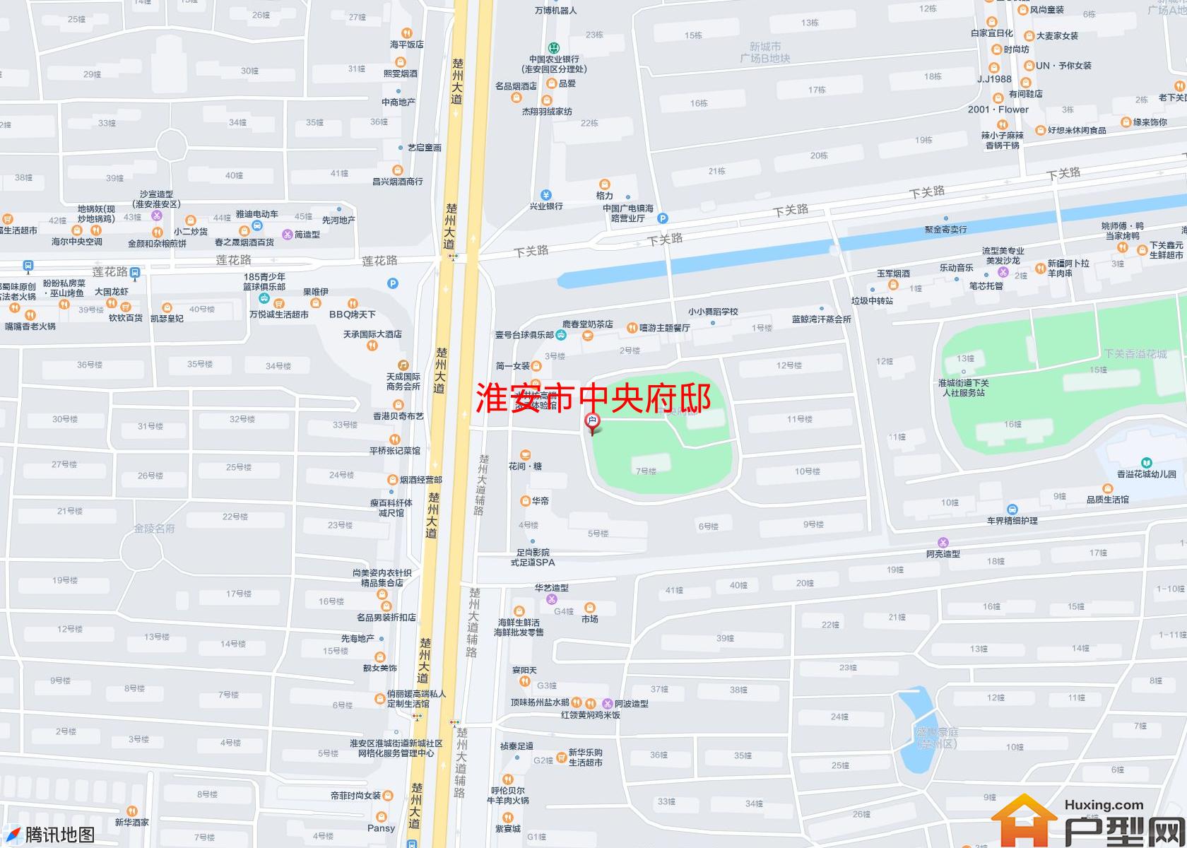中央府邸小区 - 户型网