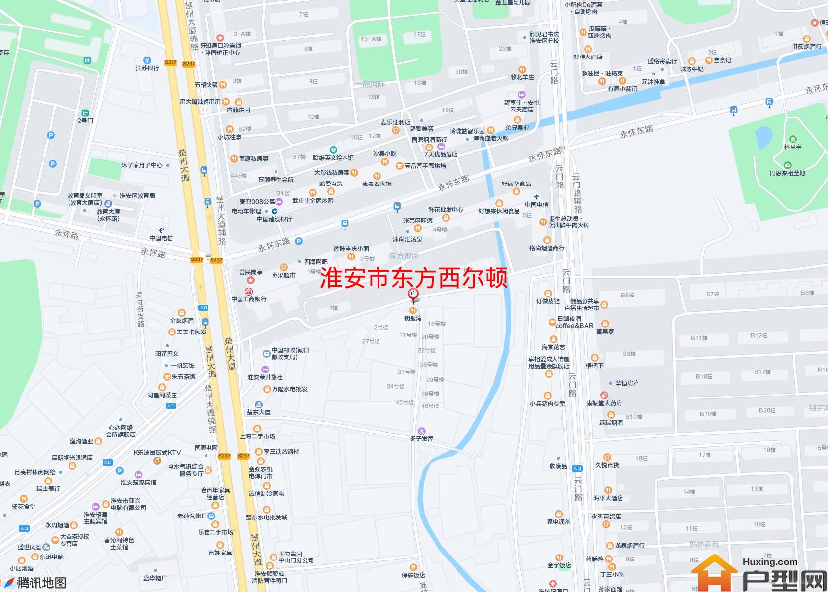 东方西尔顿小区 - 户型网