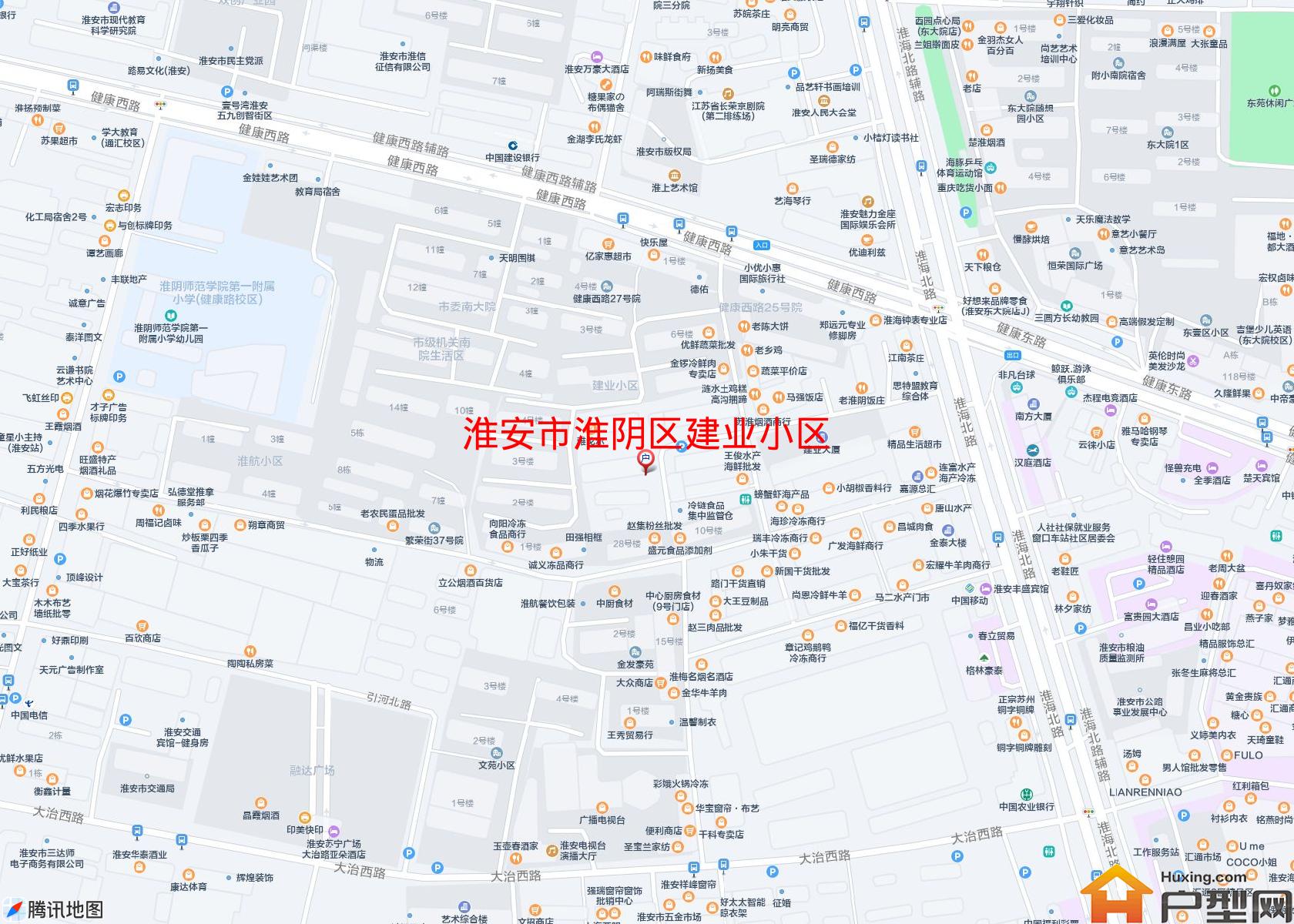 淮阴区建业小区小区 - 户型网