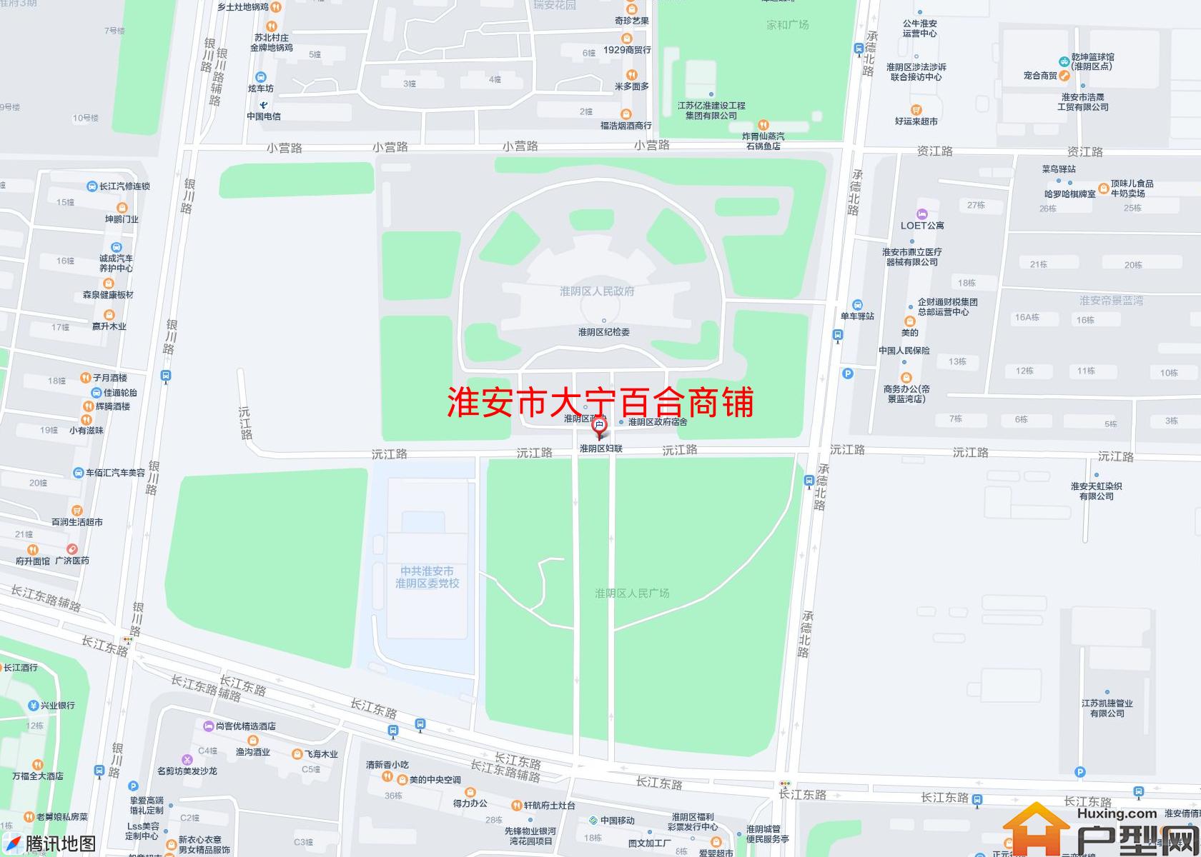 大宁百合商铺小区 - 户型网