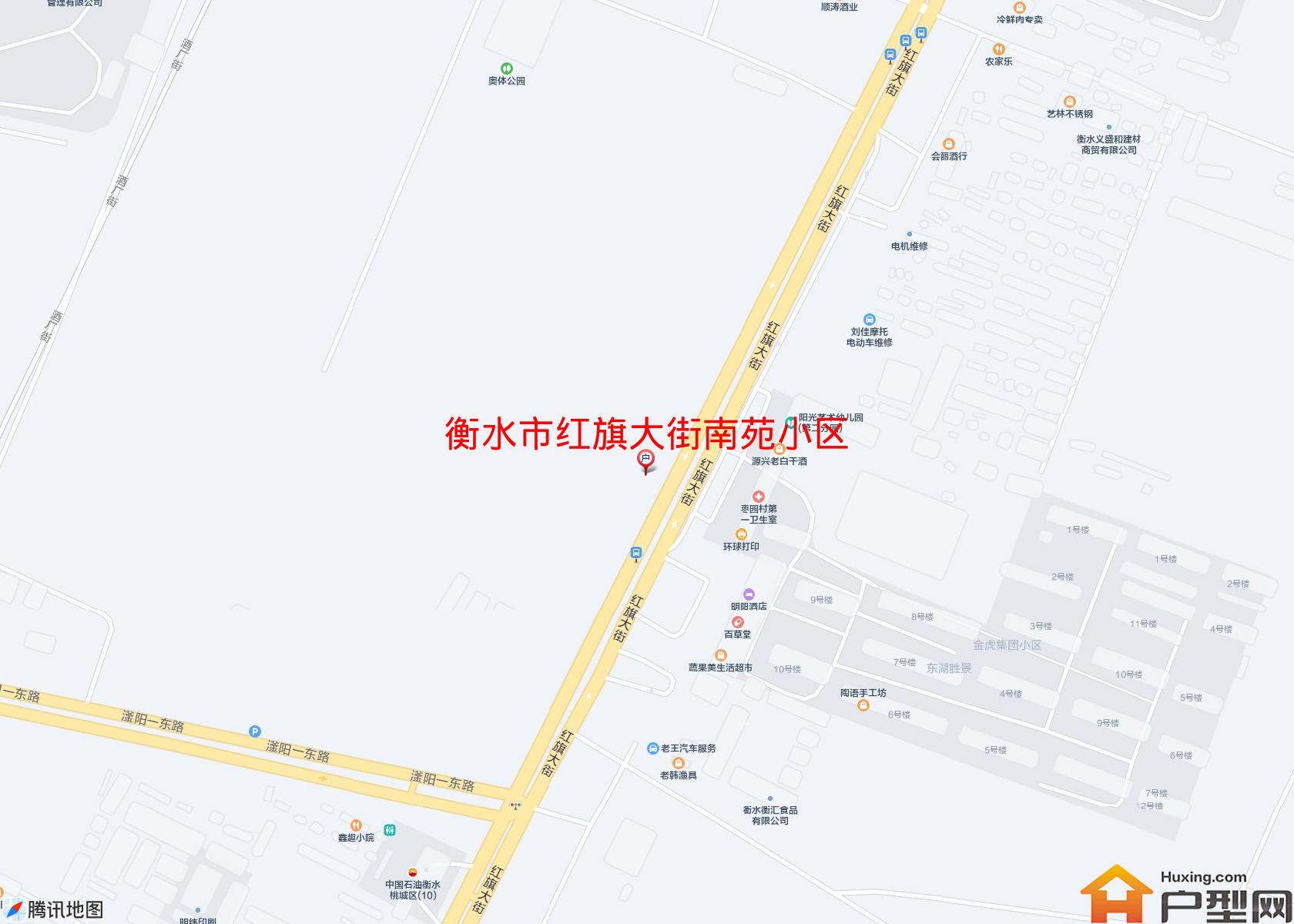 红旗大街南苑小区小区 - 户型网