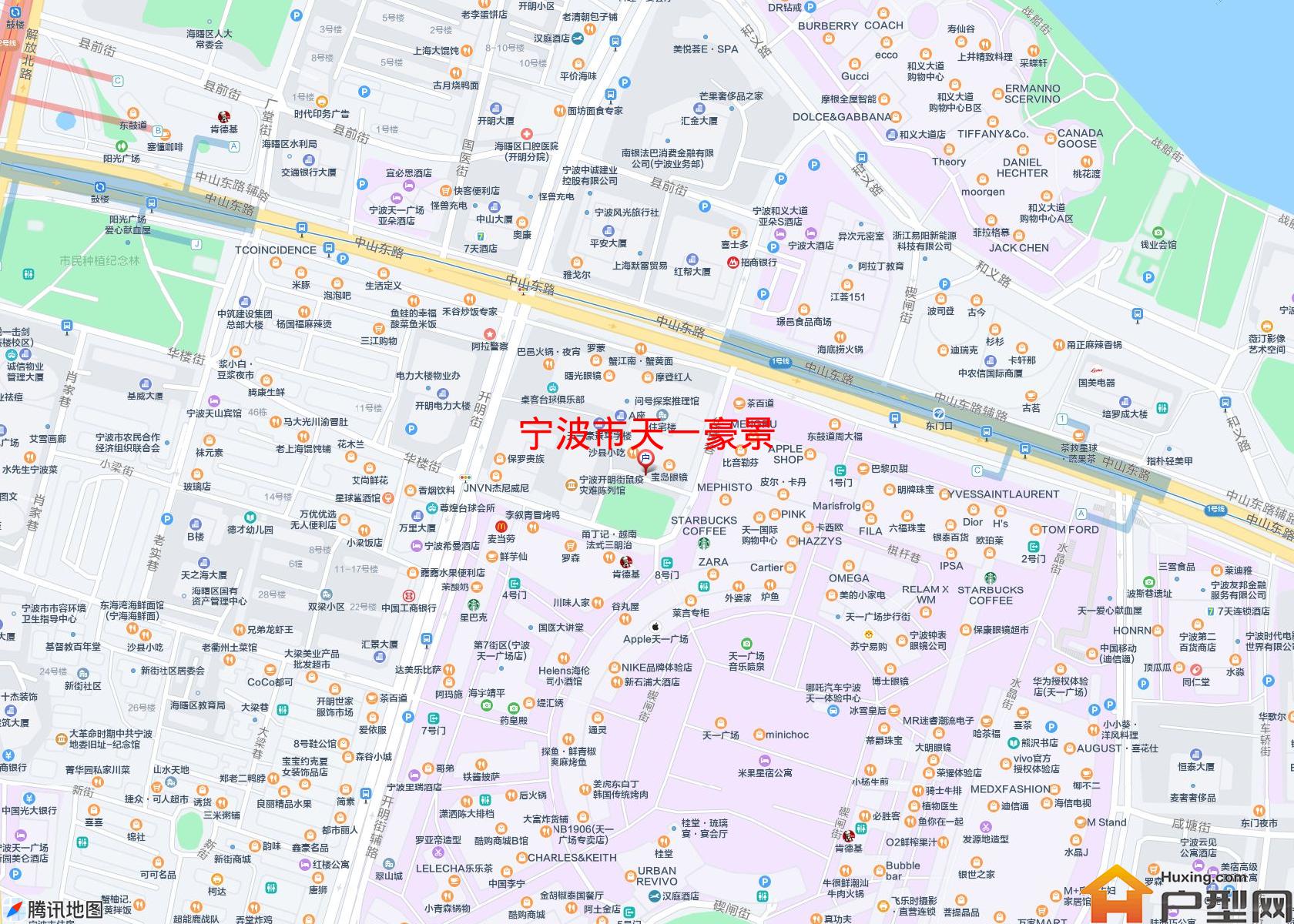 天一豪景小区 - 户型网