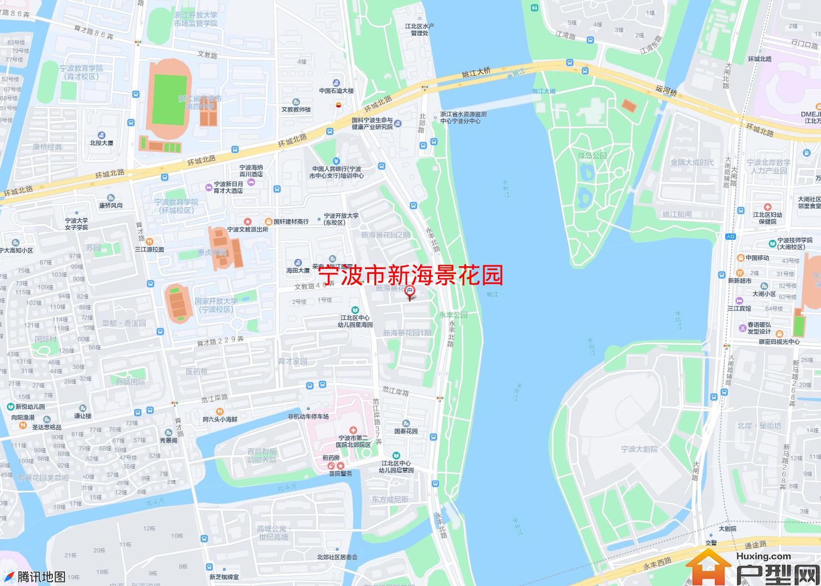 新海景花园小区 - 户型网