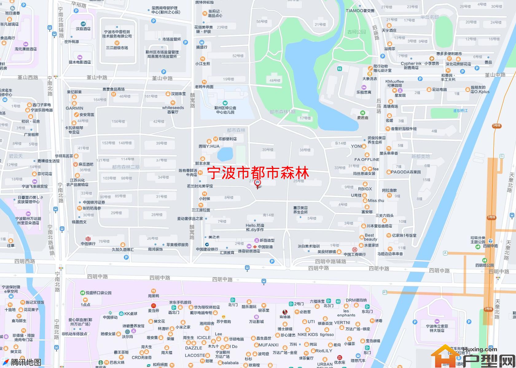 都市森林小区 - 户型网