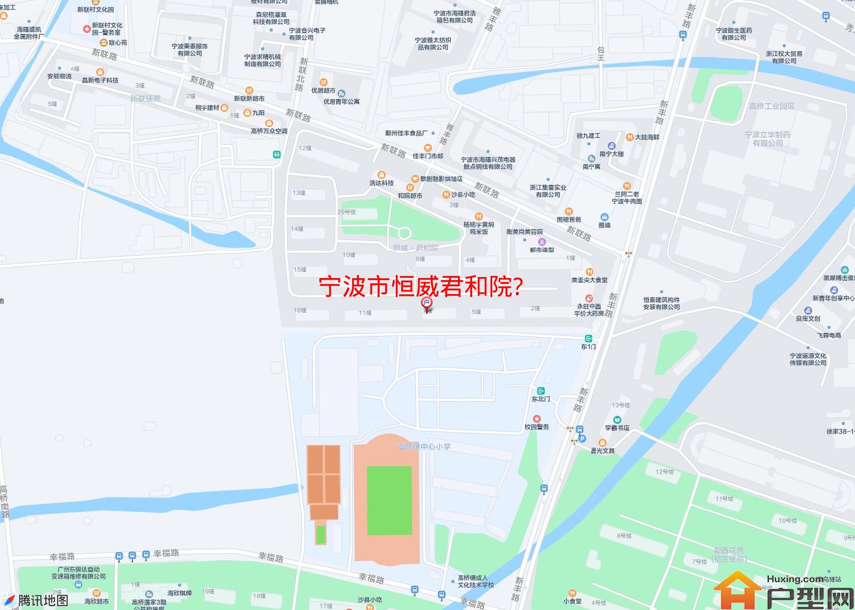 恒威君和院?小区 - 户型网
