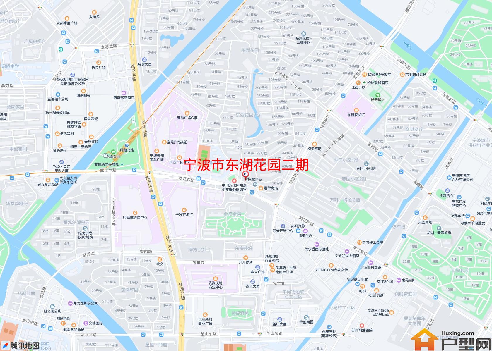 东湖花园二期小区 - 户型网