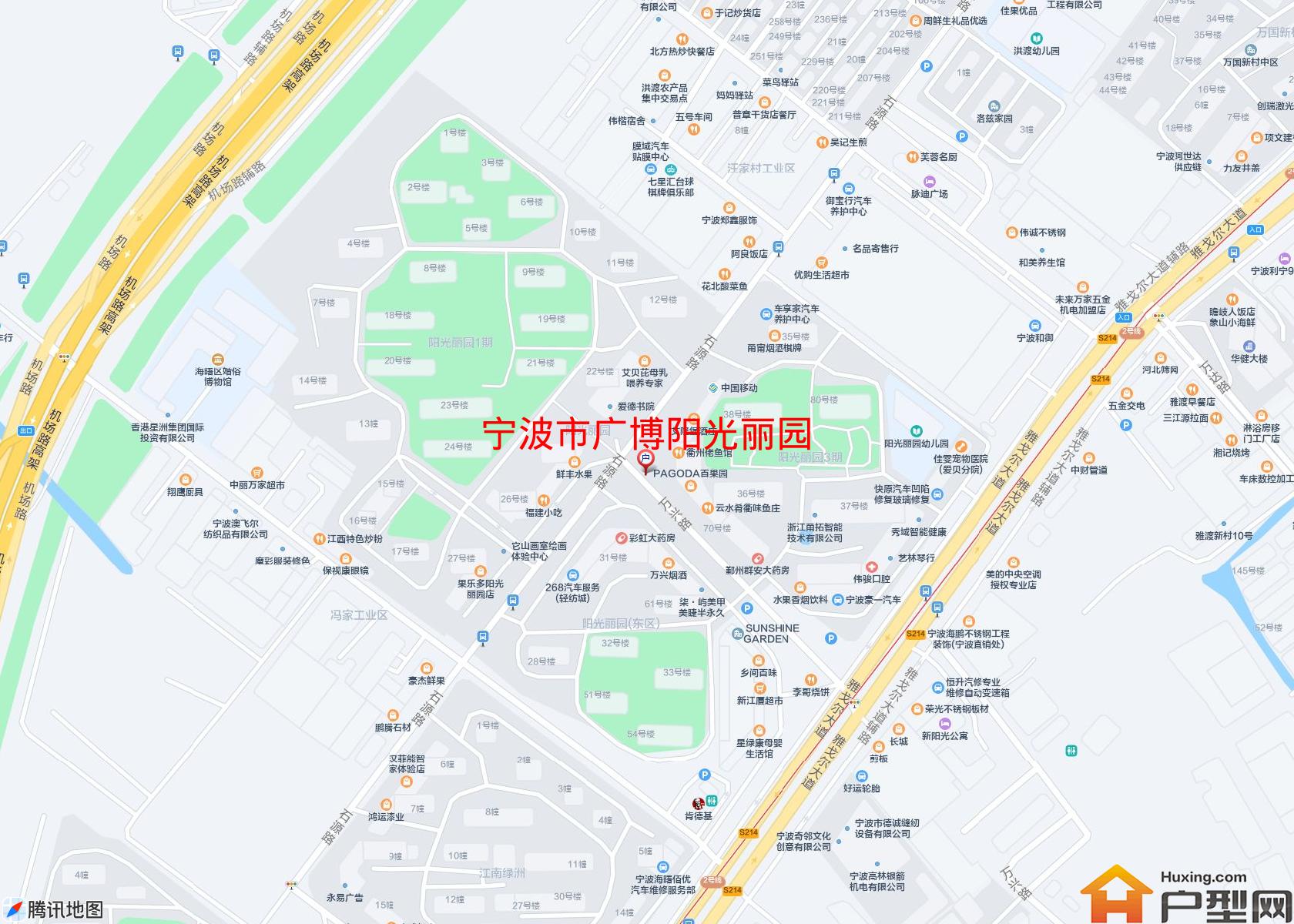 广博阳光丽园小区 - 户型网