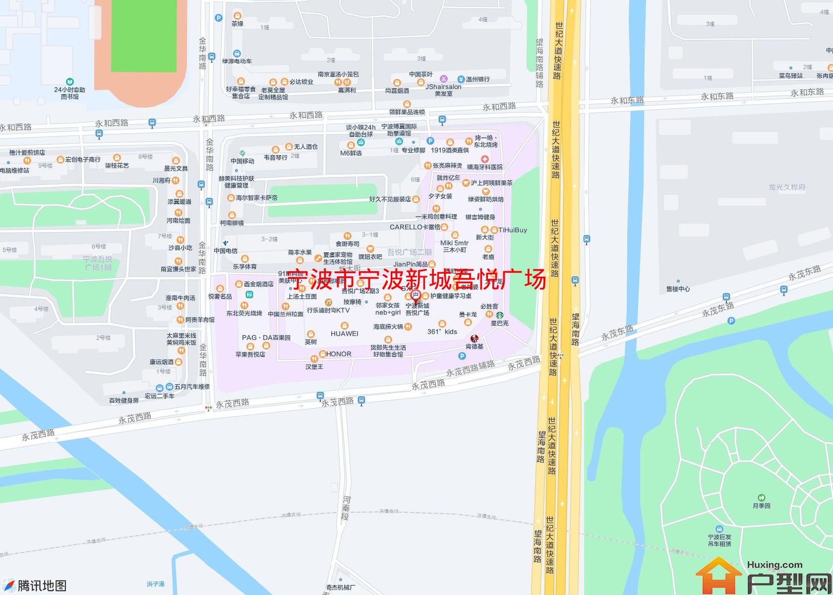 宁波新城吾悦广场小区 - 户型网
