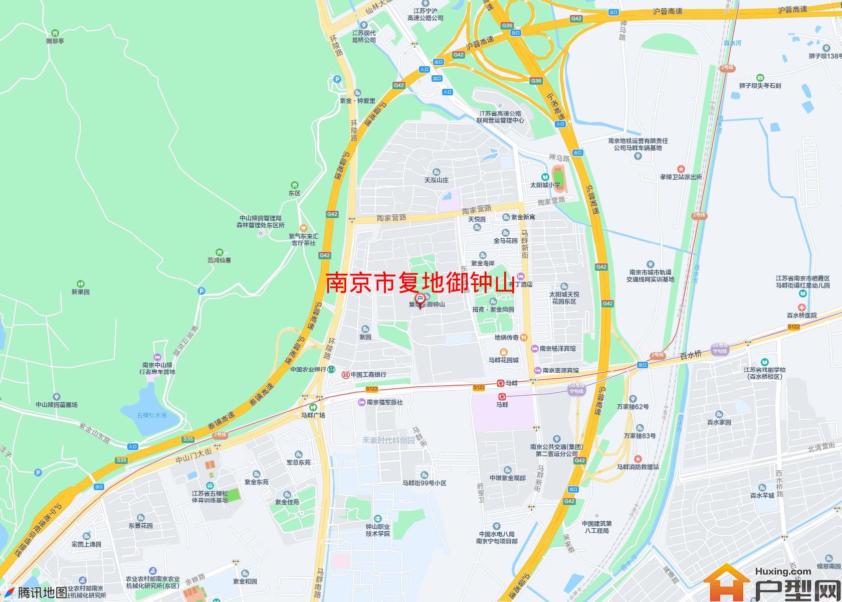 复地御钟山小区 - 户型网