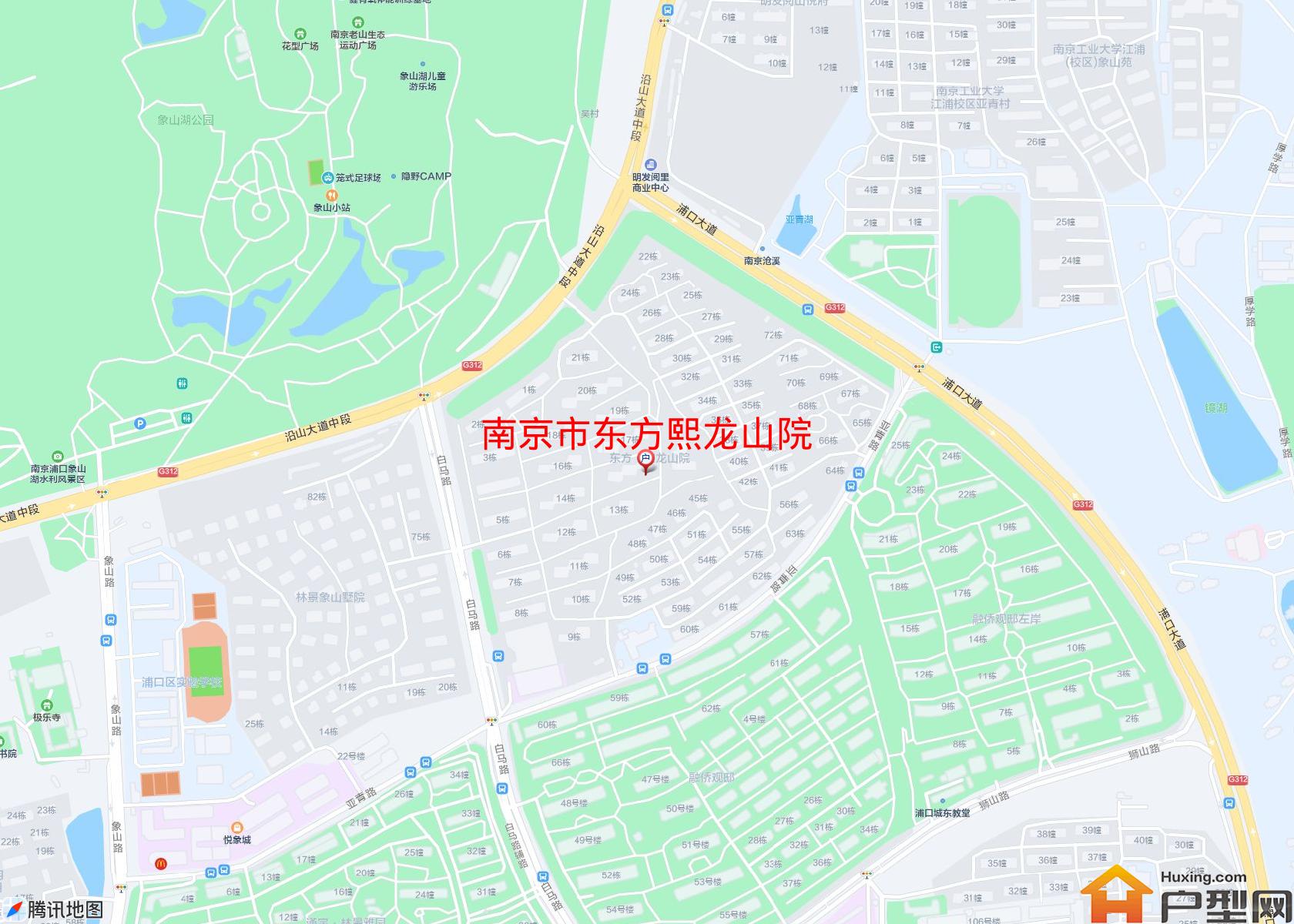 东方熙龙山院小区 - 户型网