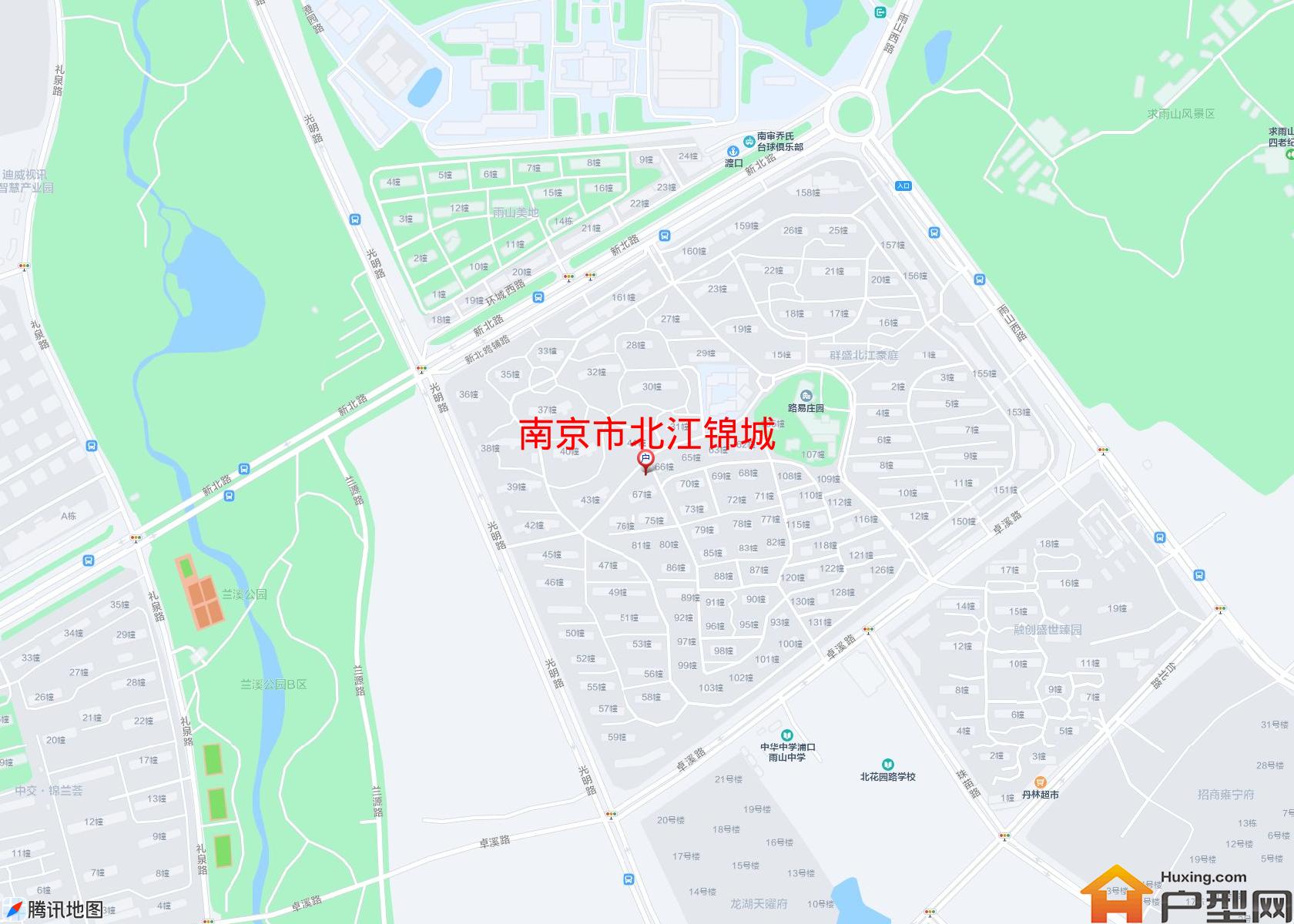 北江锦城小区 - 户型网