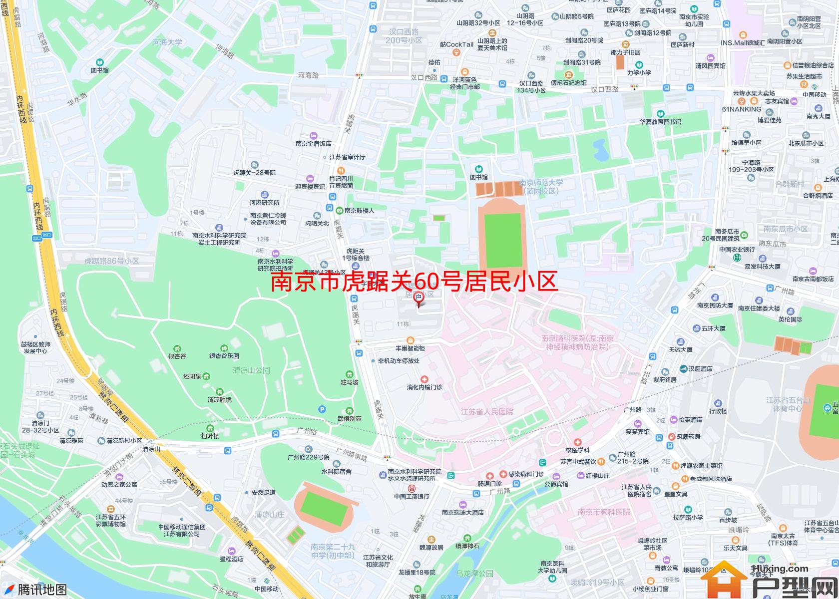 虎踞关60号居民小区小区 - 户型网