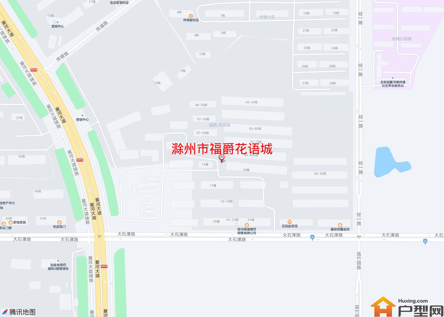 福爵花语城小区 - 户型网