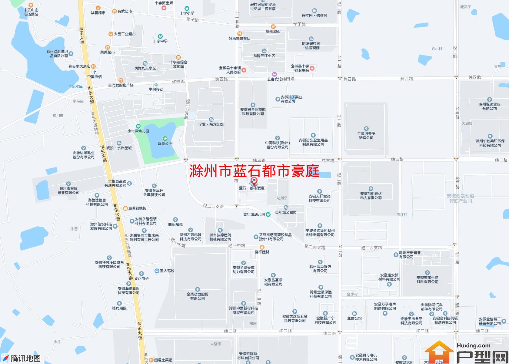 蓝石都市豪庭小区 - 户型网