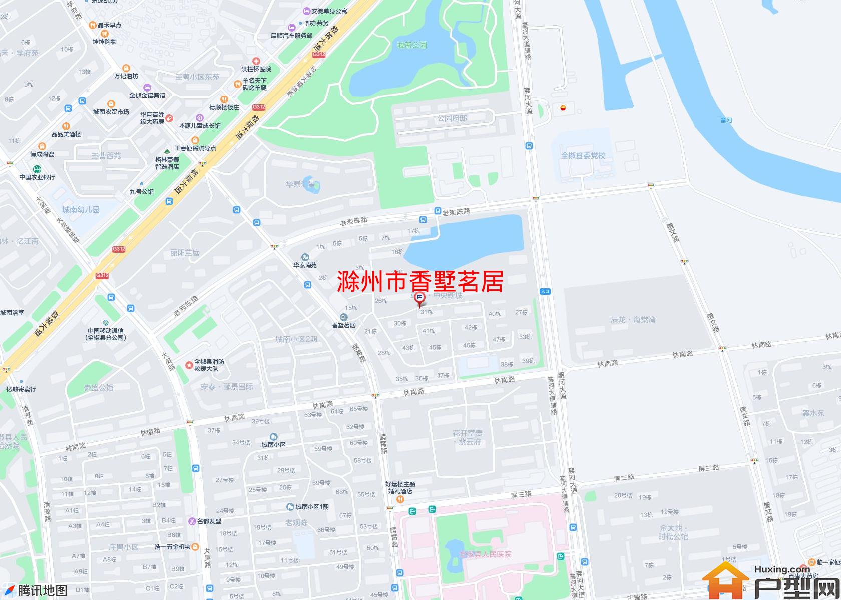 香墅茗居小区 - 户型网